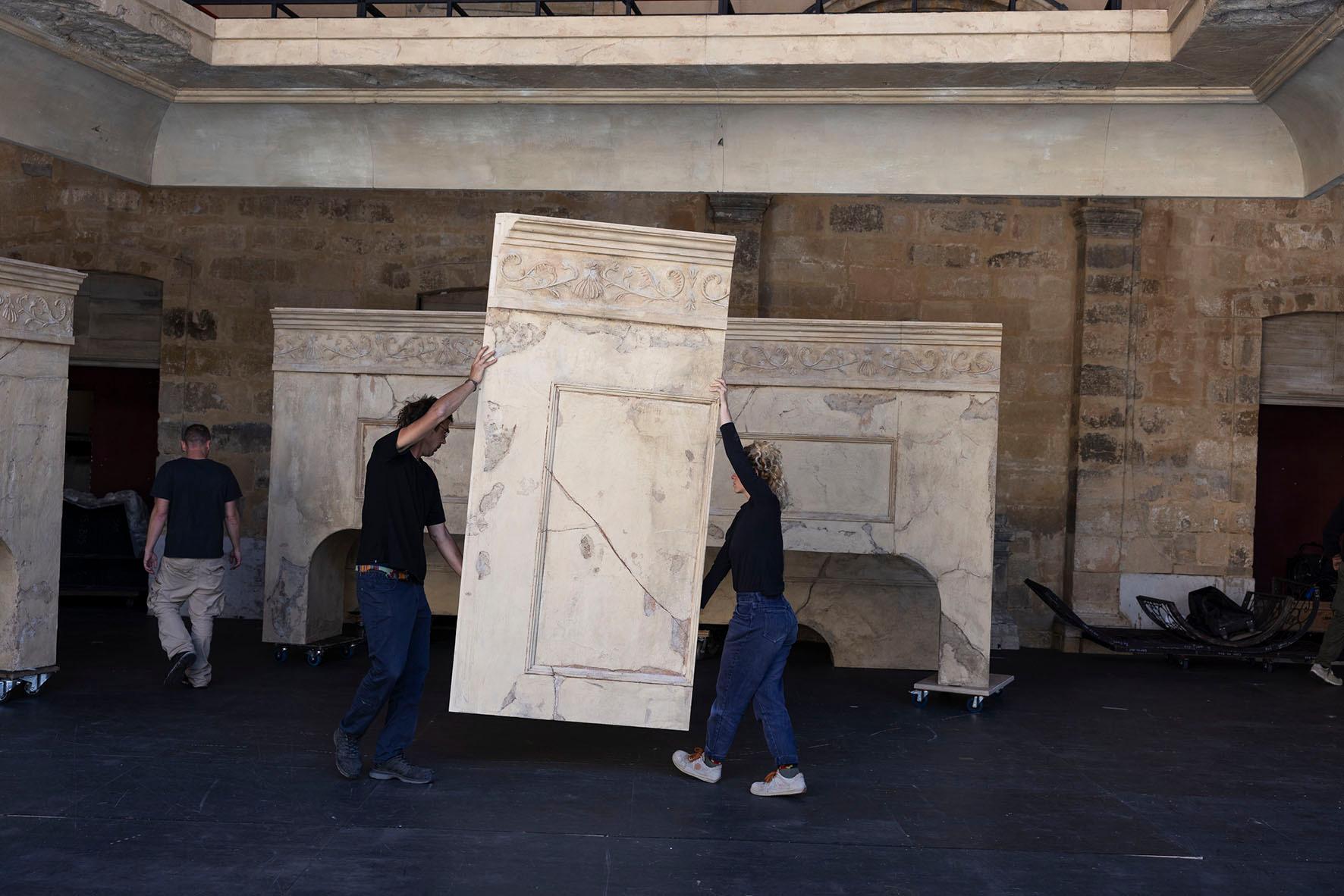 Montage décors Samson