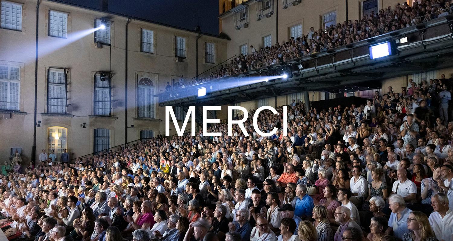 Public du Festival d'Aix-en-Provence 2024 - Merci