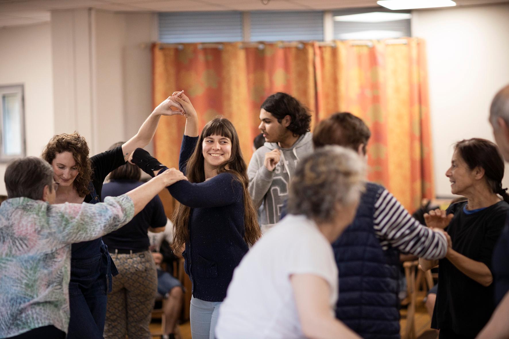 Atelier de danse Così fan tutte - Passerelles - 2023 © Vincent Beaume