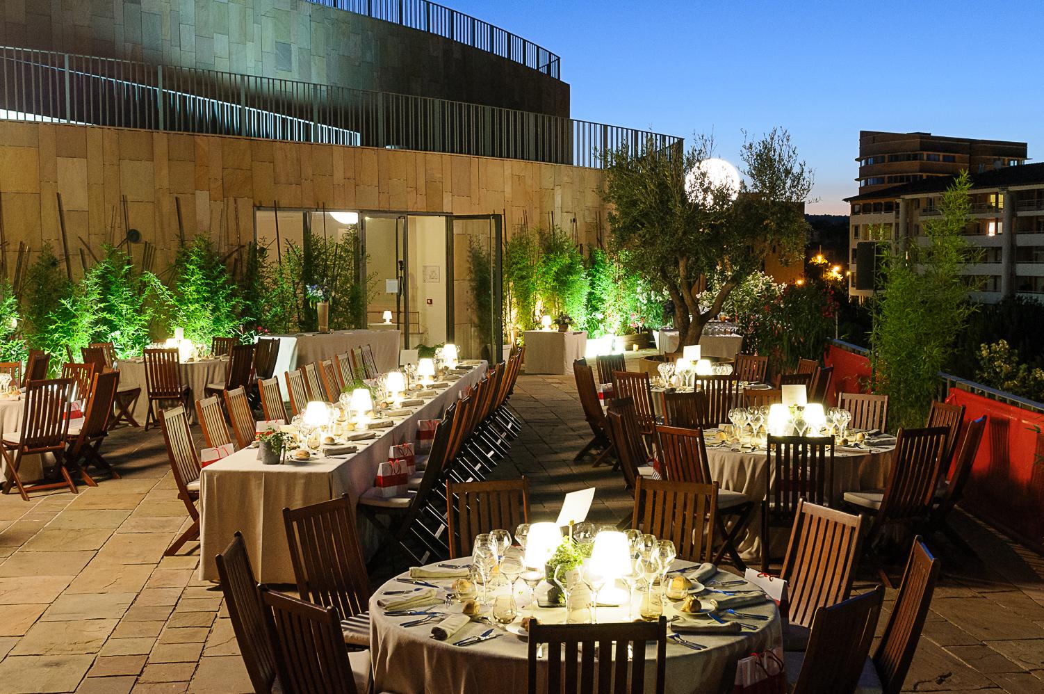 Soirée mécénat sur les terrasses du Grand Théâtre de Provence