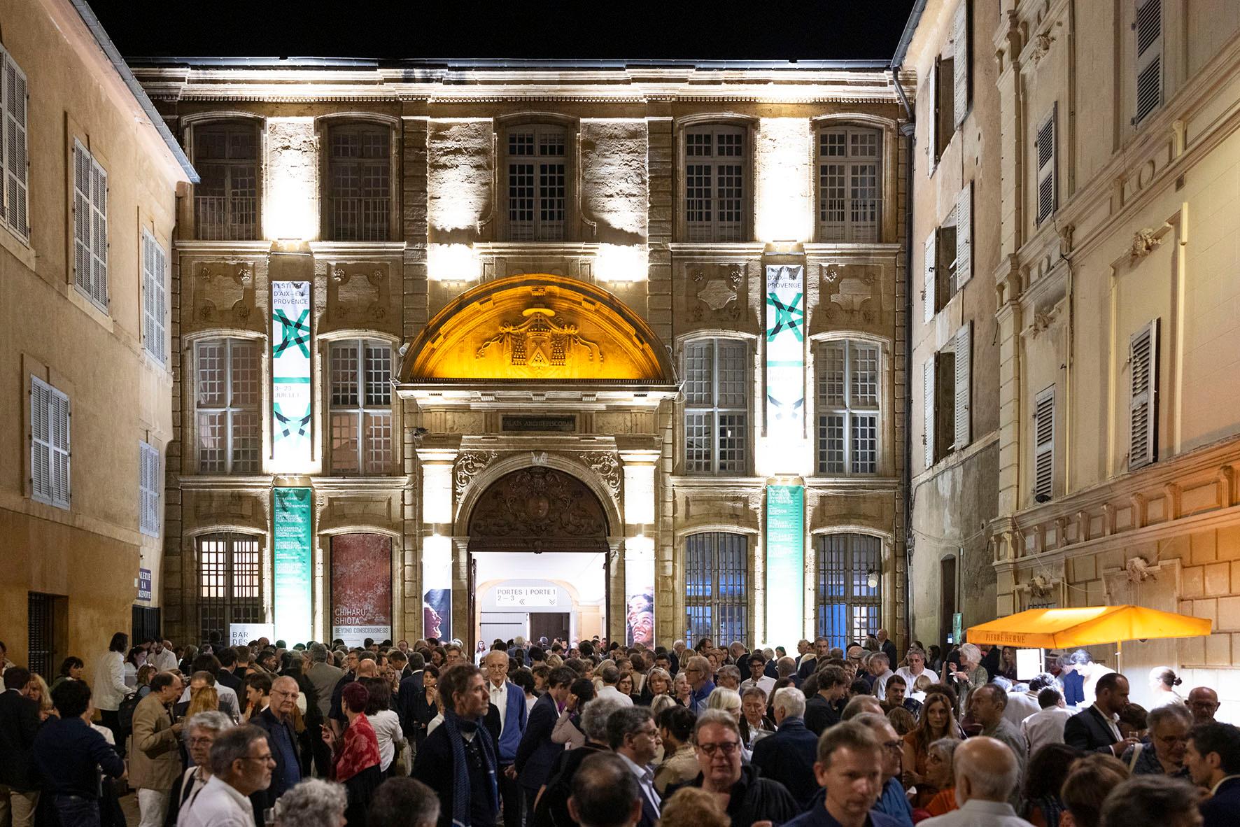 Public du Théâtre de l'Archevêché — Festival d'Aix-en-Provence 2024