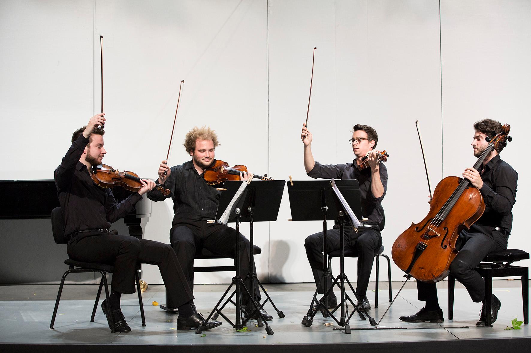Quatuor Goldmund, Concert Résidence de musique de chambre, Académie 2015