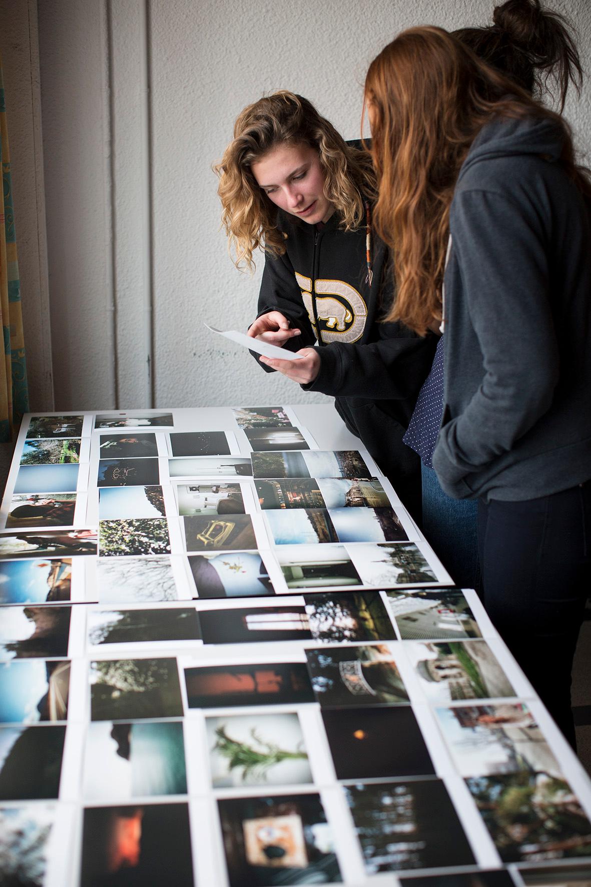 Atelier photo au lycée Cézanne