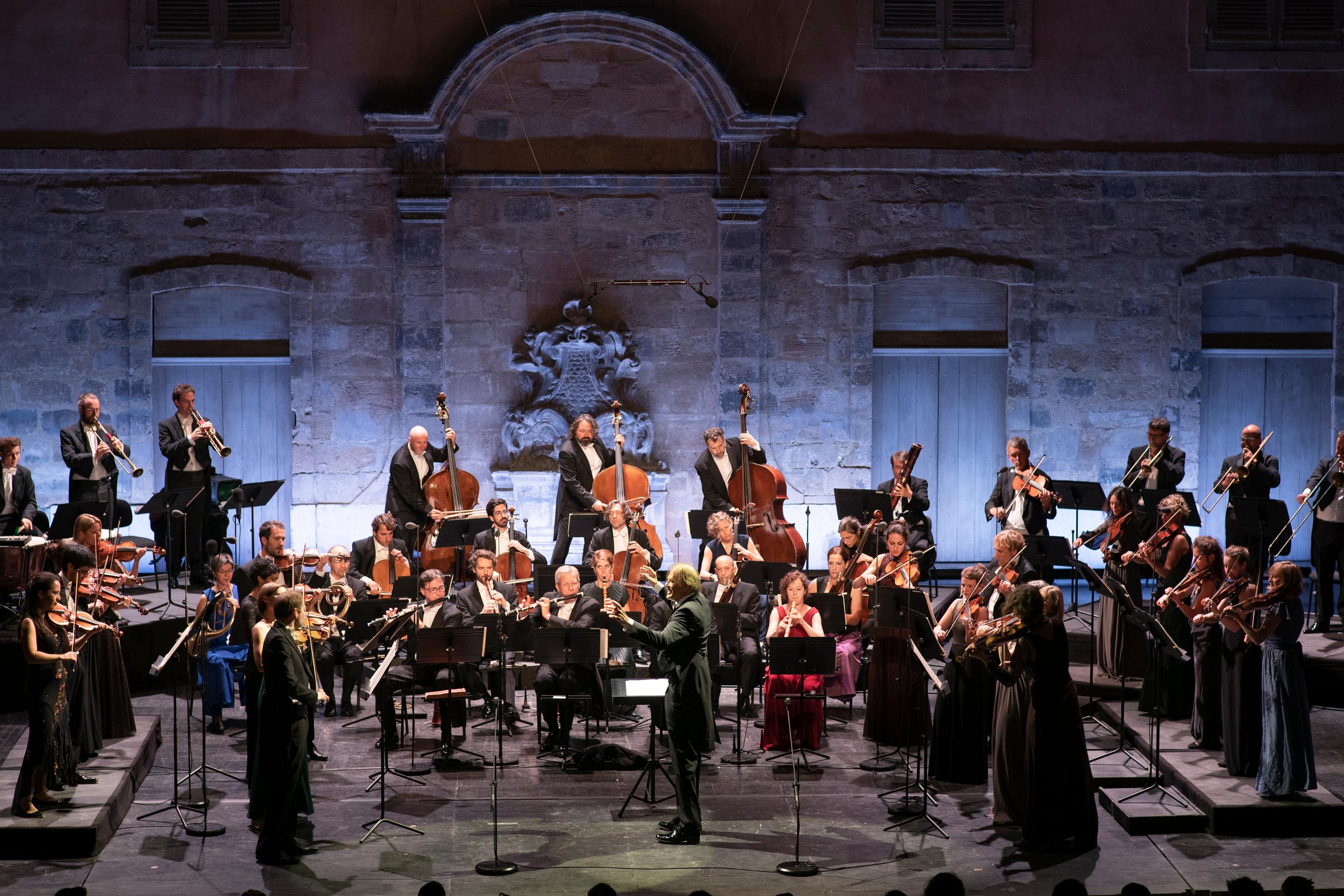Concert Balthasar Neumann Ensembe - direction Thomas Hengelbrock - Festival d&#039;Aix-en-Provence 2020