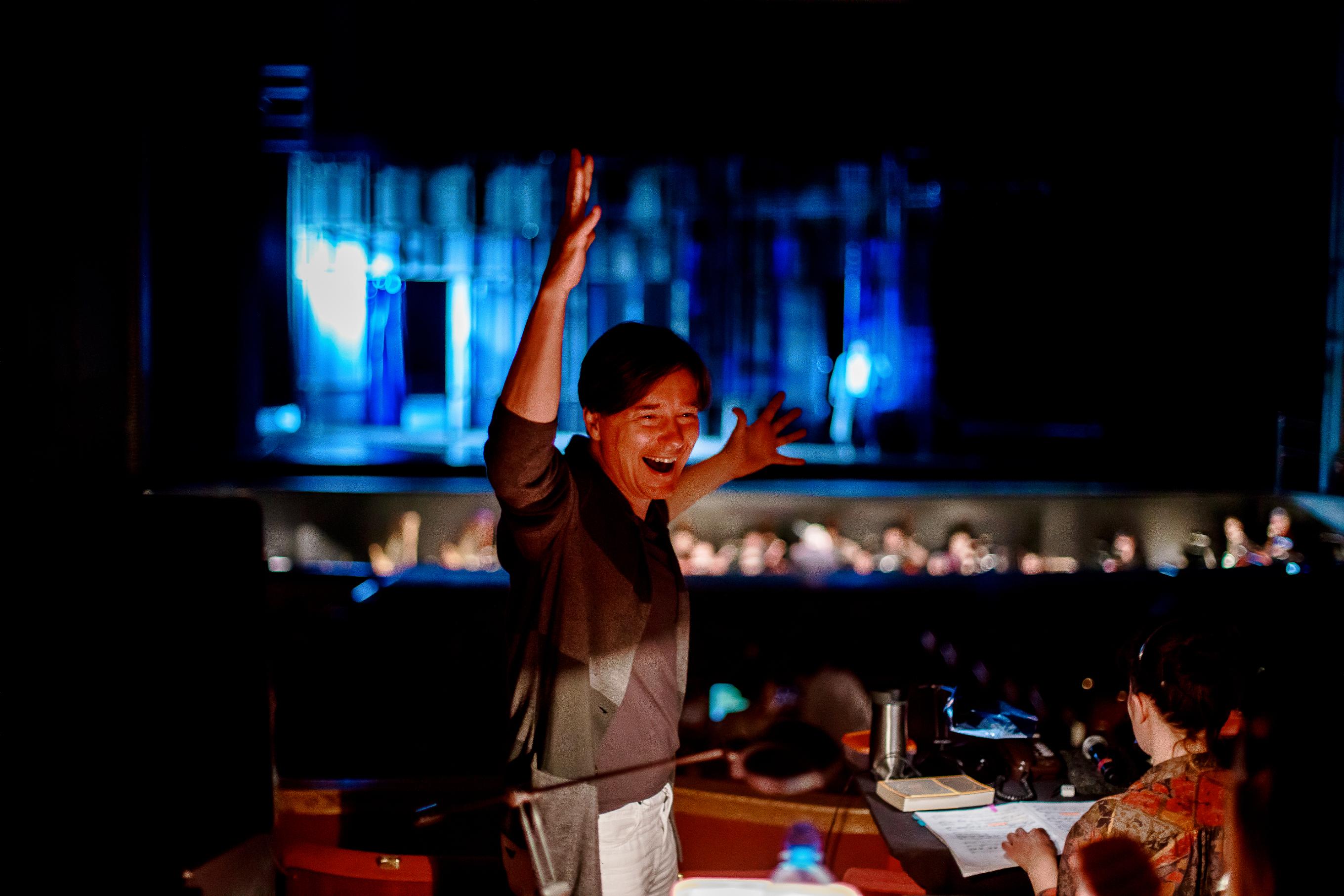 Répétition L&#039;Ange de feu Théâtre de Wielki © Krzysztof Bielinski