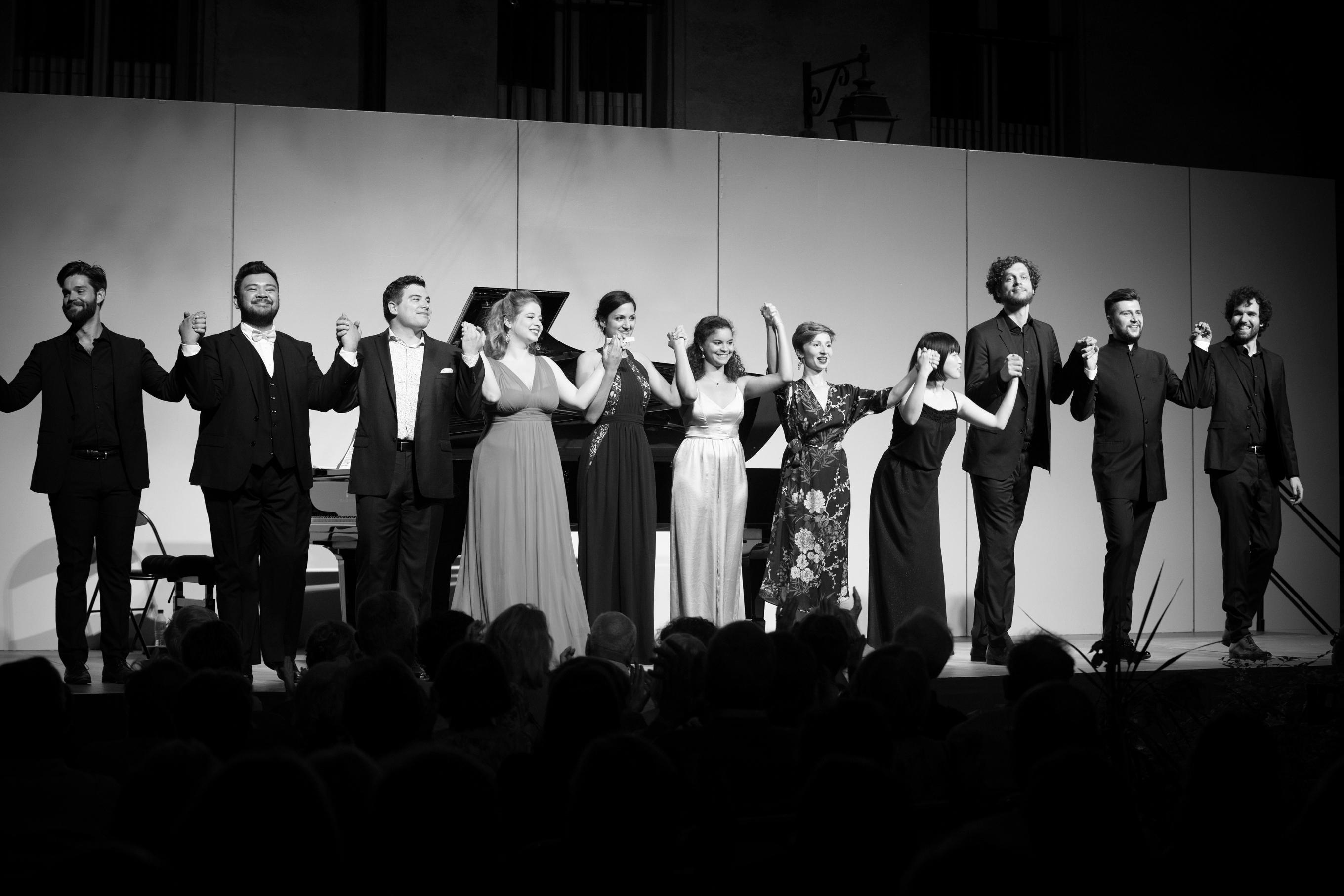 Concert de la résidence de chant de l’Académie à l’Hôtel Maynier d’Oppède - 2021