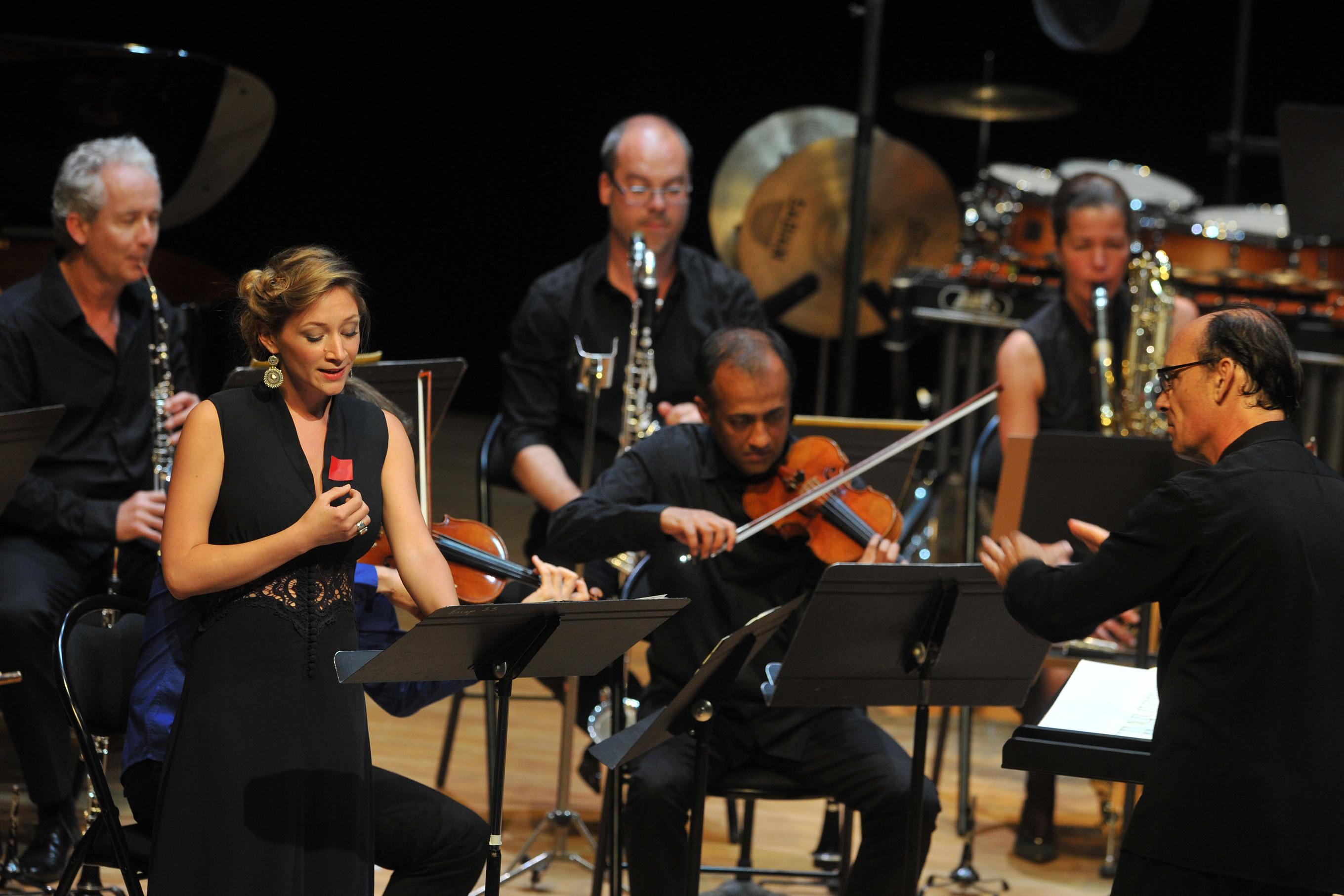 Concert avec l&#039;Ensemble Modern / Festival d&#039;Aix-en-Provence 2014 © Jean-Claude Carbonne