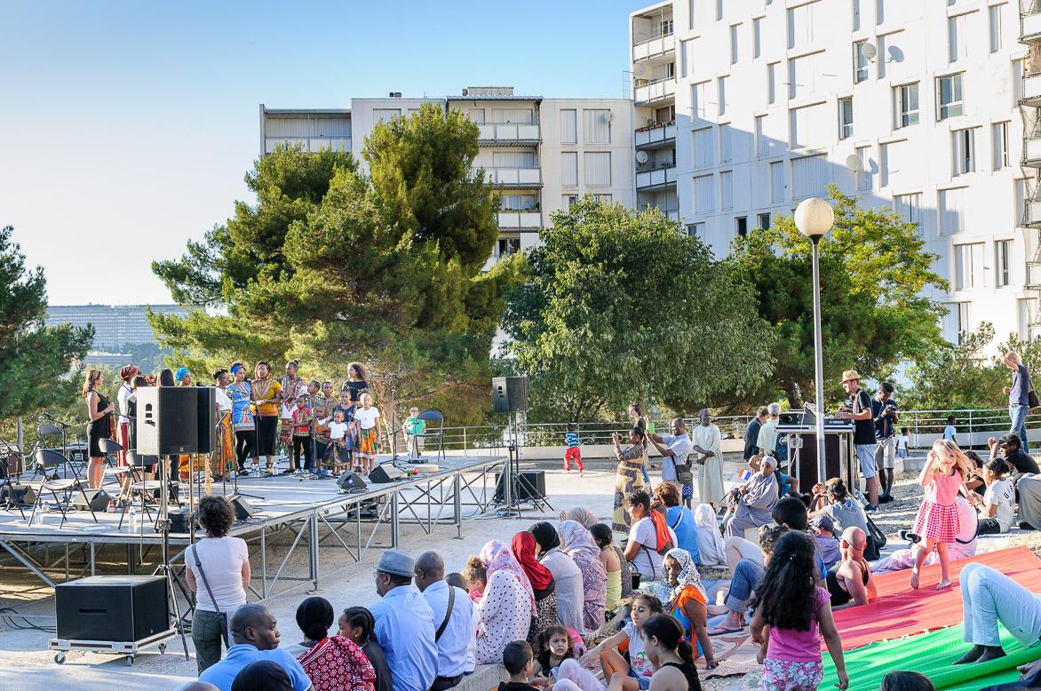 Concert à la Cité de la Savine, session interculturelle de l&#039;Orchestre des Jeunes de la Méditerranée