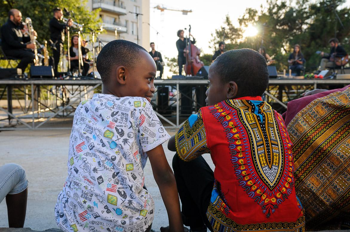 Concert à la Cité de la Savine, session interculturelle de l&#039;Orchestre des Jeunes de la Méditerranée