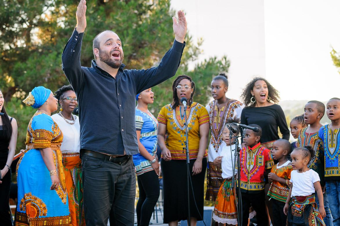 Concert à la Cité de la Savine, session interculturelle de l&#039;Orchestre des Jeunes de la Méditerranée