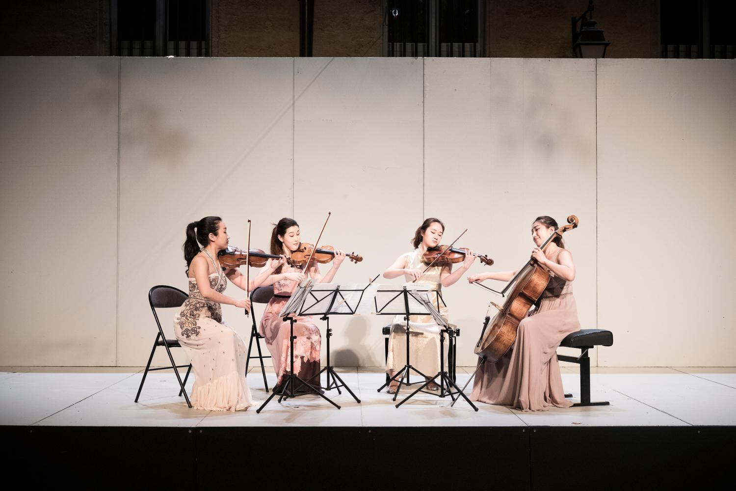Quatuor Esmé - Concert de créations - Résidence de musique de chambre - Académie 2018