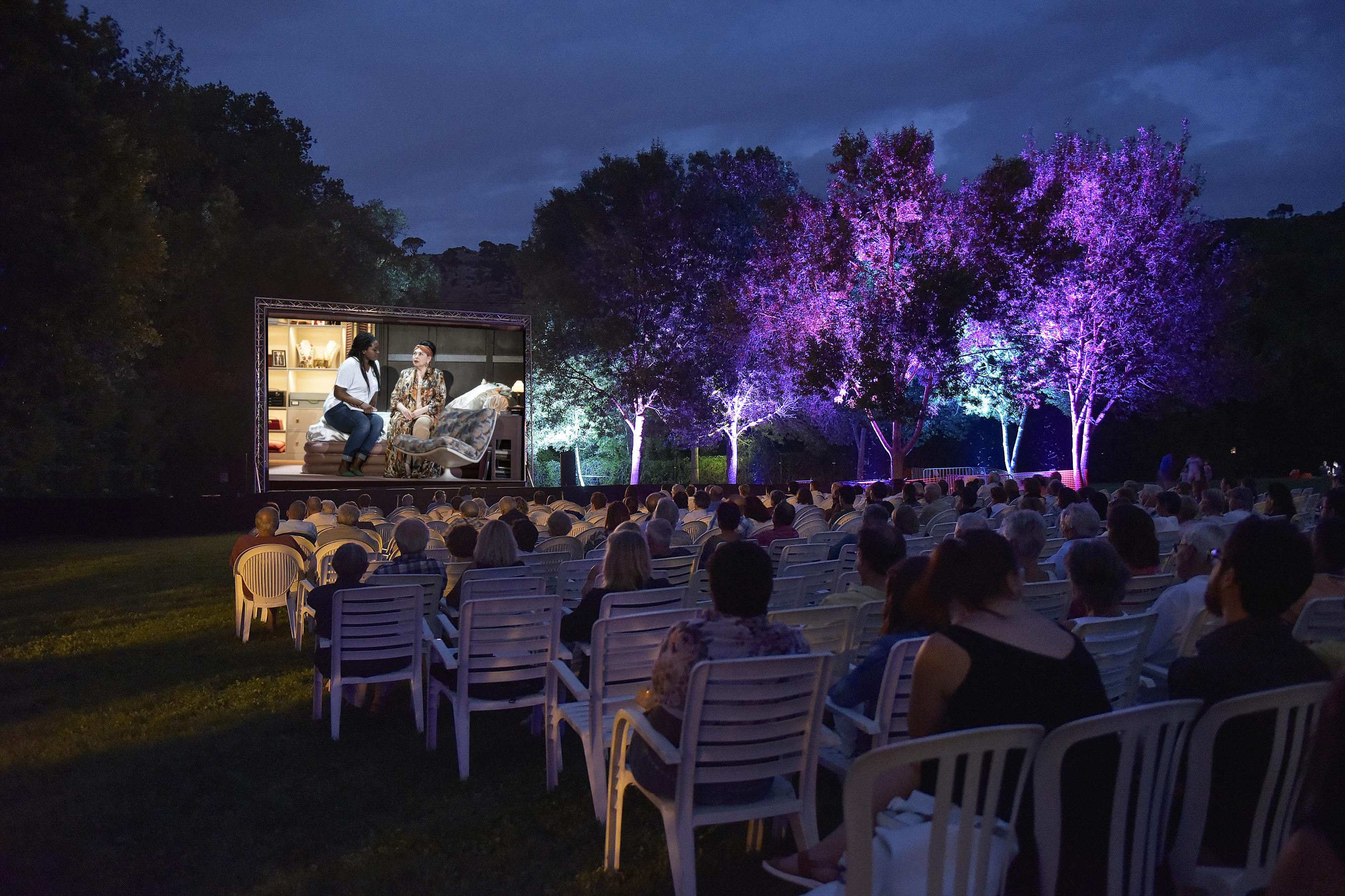 Projection sur grand écran - Festival d&#039;Aix-en-Provence 2019