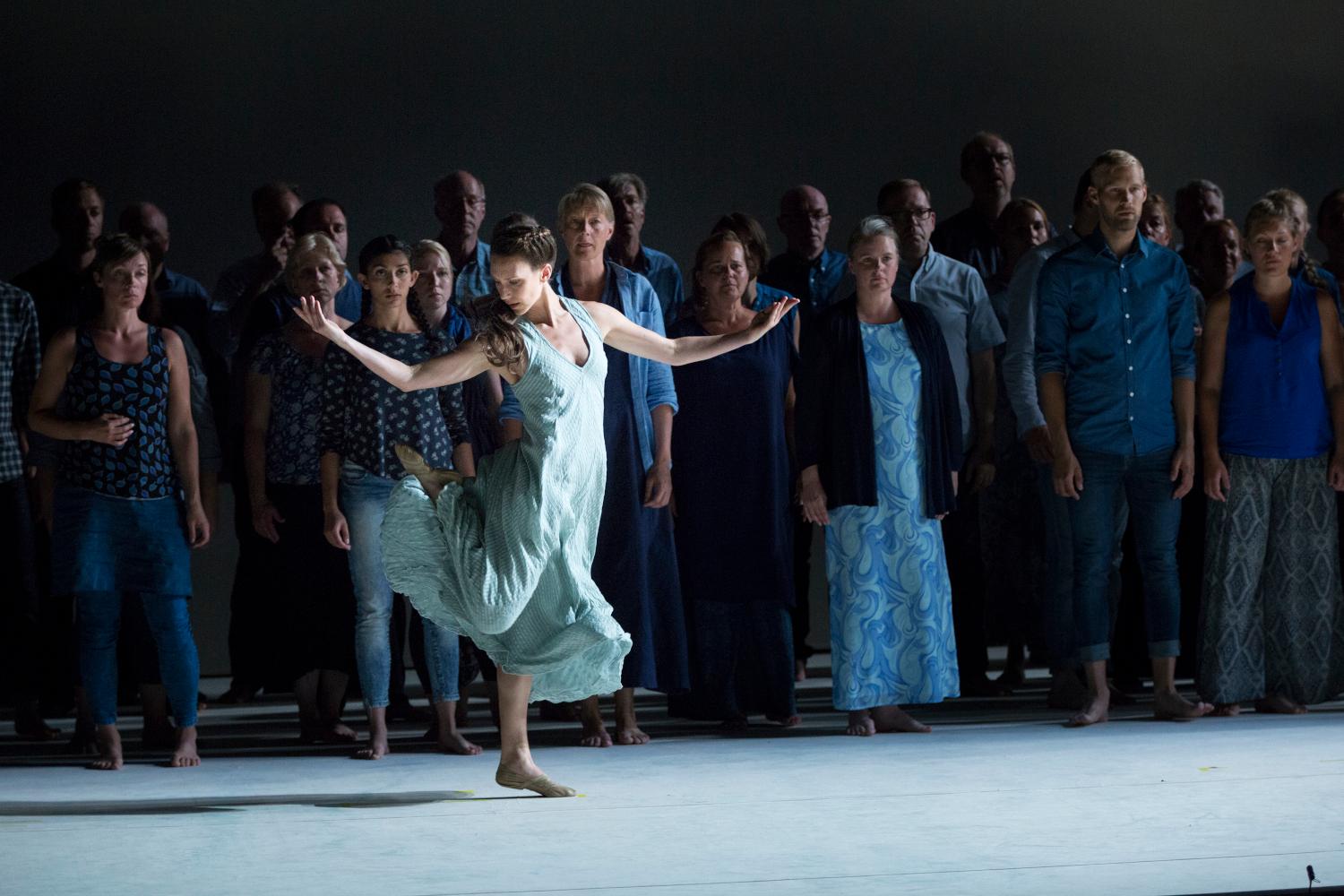 Œdipus Rex / Symphonie de Psaumes de Stravinski, mise en scène de Peter Sellars - Festival d'Aix-en-Provence 2016