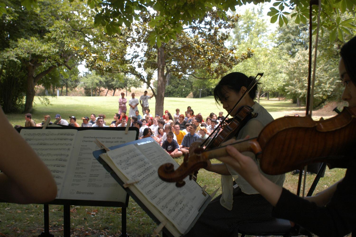 Rencontre en musique - Festival d'Aix-en-Provence 2003