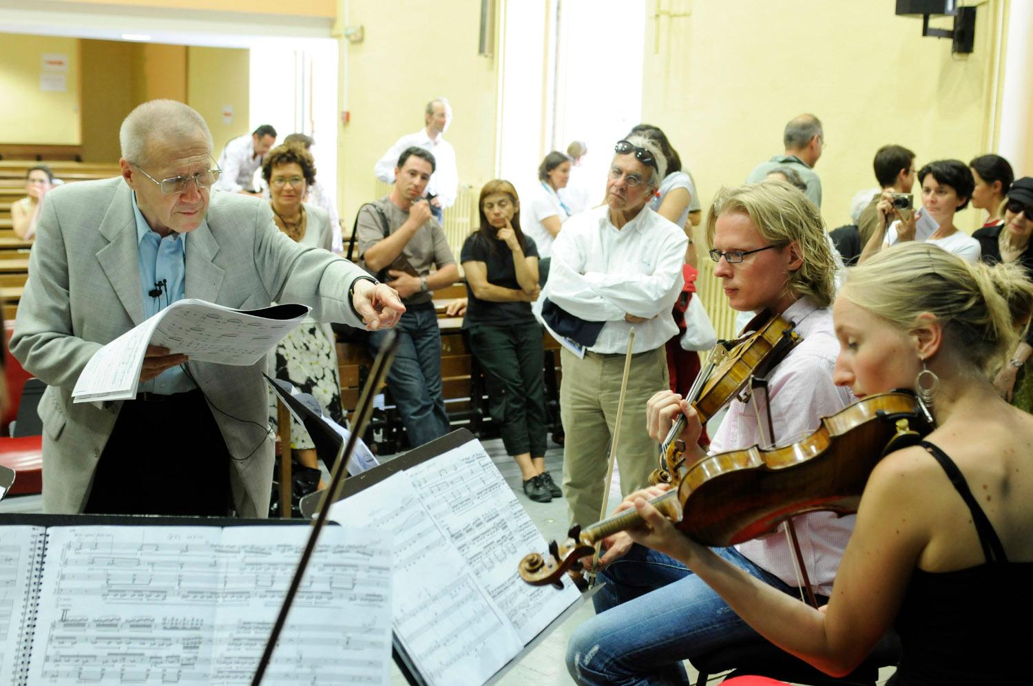 Chamber Music Masterclass by György Kurtág
