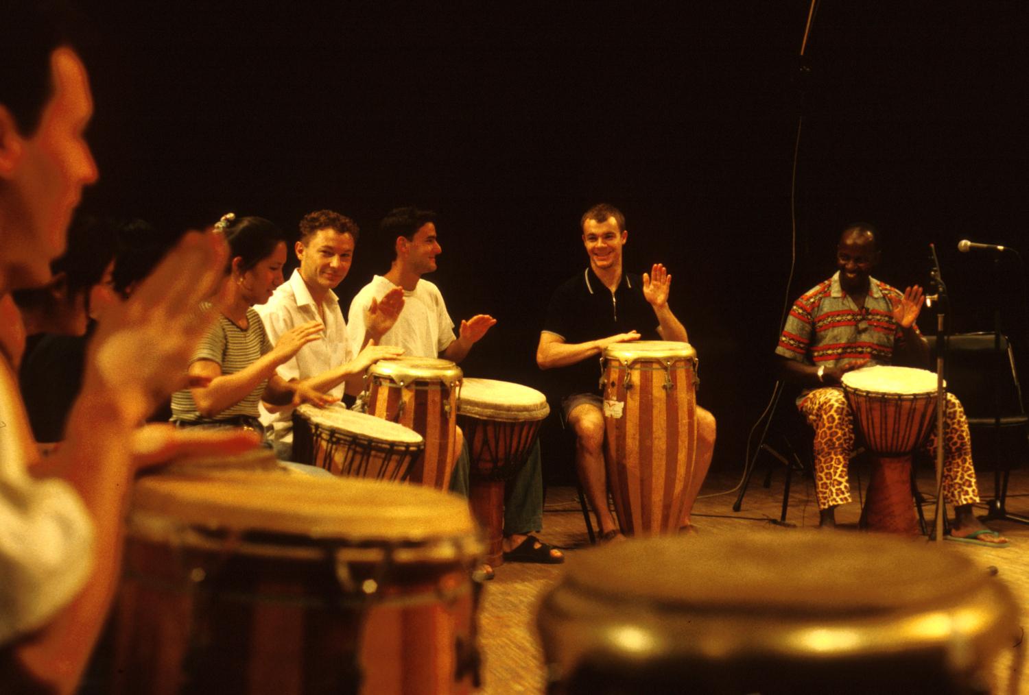Master-class de percussions - Festival d'Aix-en-Provence 2000