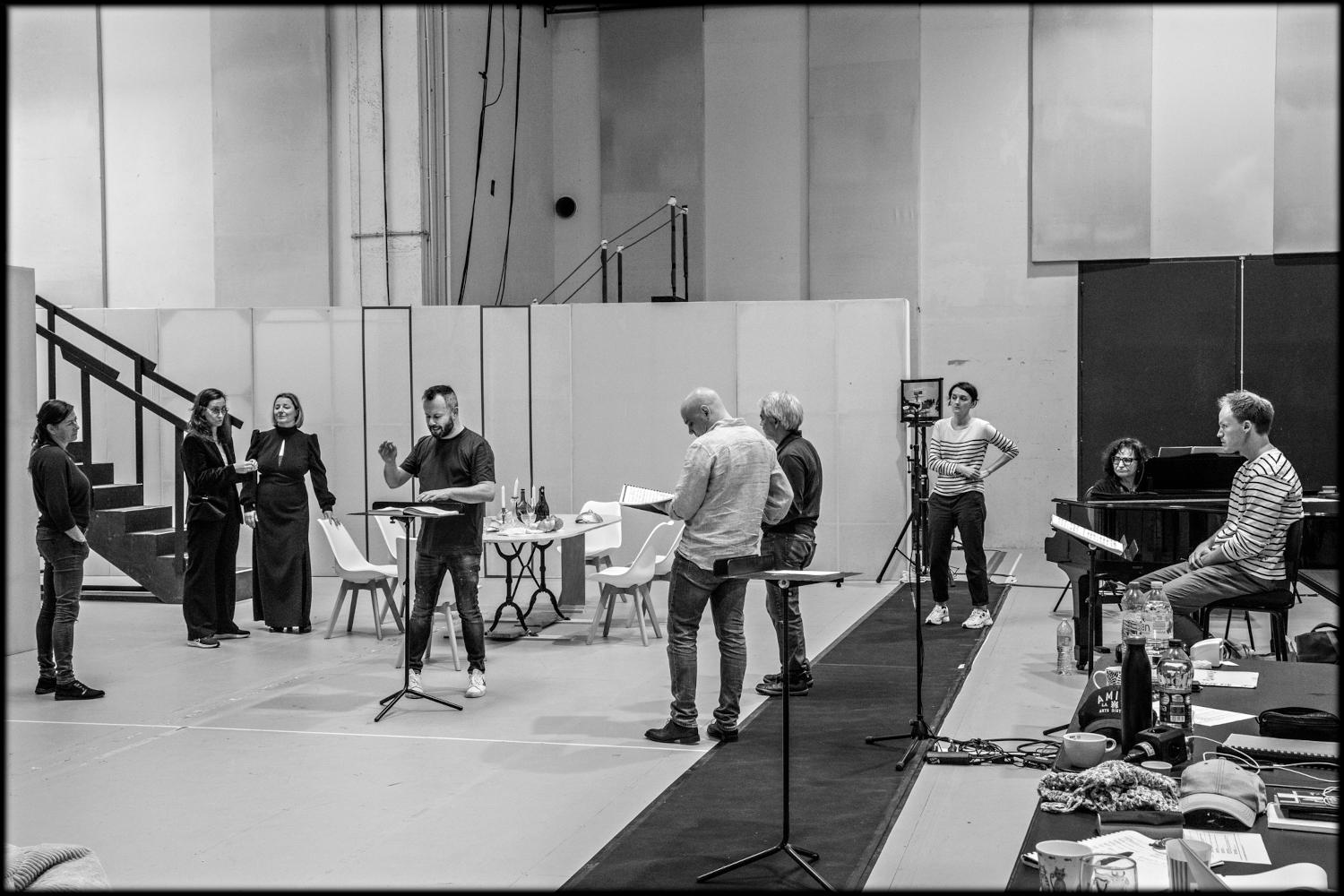 Répétition Cosi fan tutte Festival d'Aix-en-Provence 2023 ©Jean-Louis Fernandez