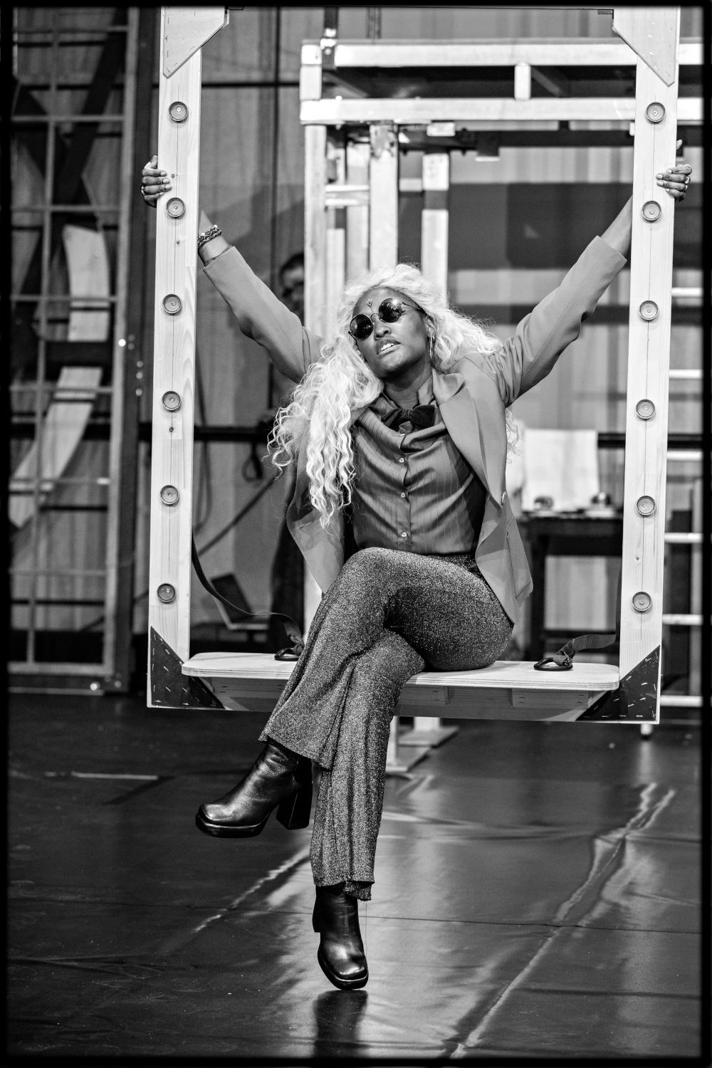 Répétitions en studio à la Comédie-Française de L’OPÉRA DE QUAT'SOUS, mai 2023 ©Jean-Louis Fernandez / coll.Comédie-Française