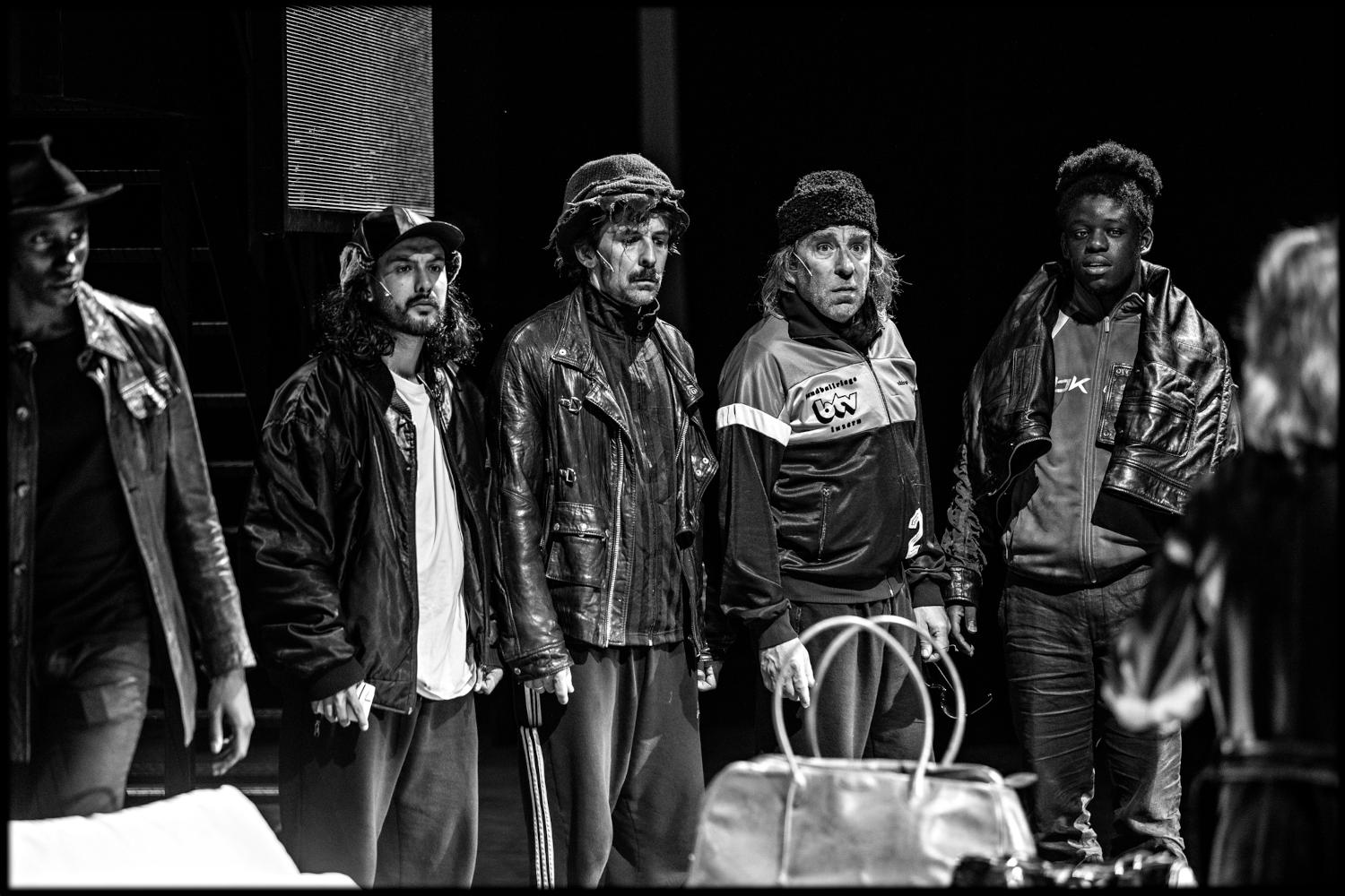 Répétitions en studio à la Comédie-Française de L’OPÉRA DE QUAT'SOUS, mai 2023 ©Jean-Louis Fernandez / coll.Comédie-Française