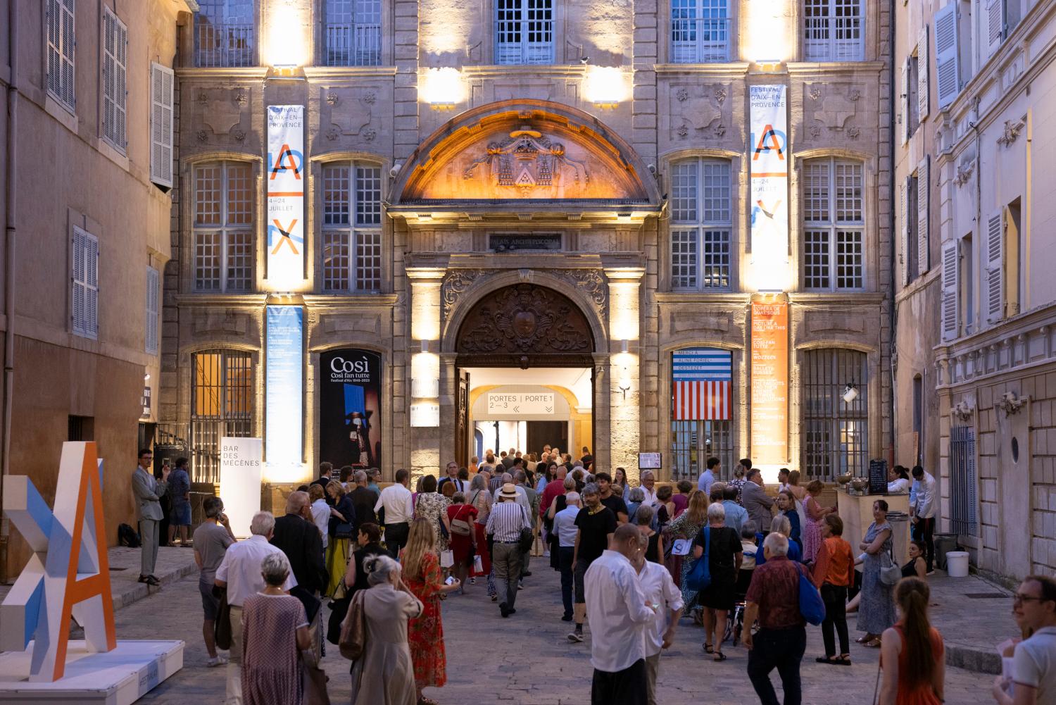 Public - Théâtre de l'Archevêché - Festival d'Aix-en-Provence 2023 © Vincent Beaume