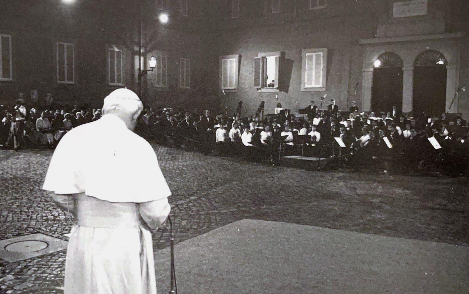 Concert OJM - Jean Paul II - Castel-Gandolfo
