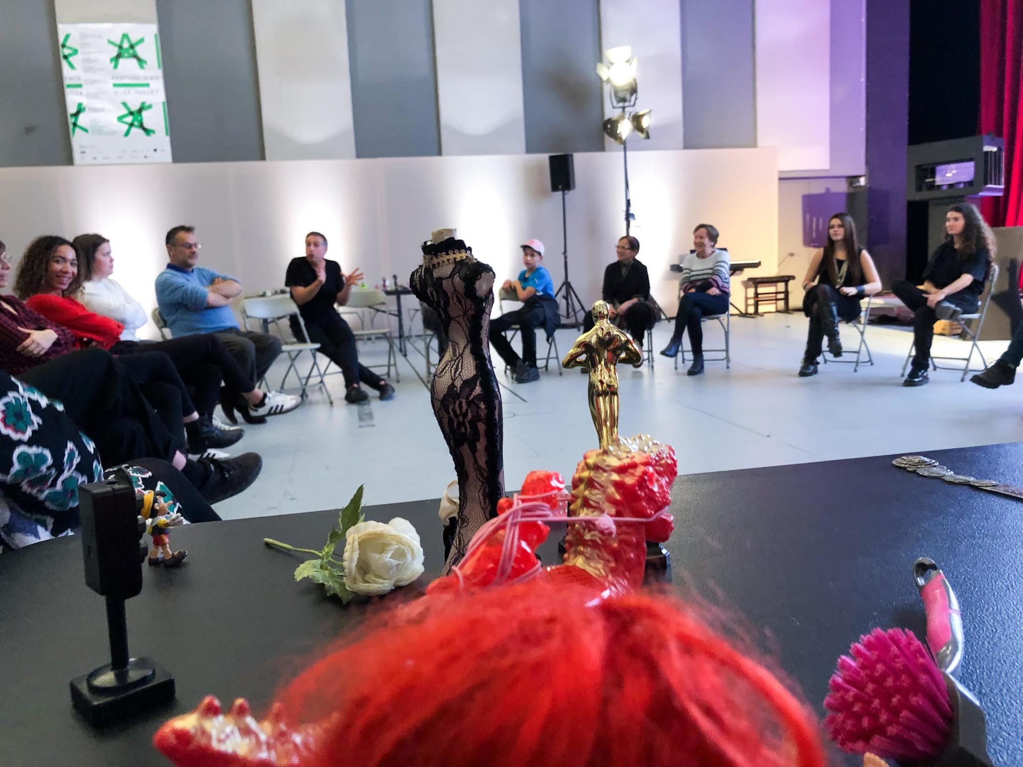 Journées de formation Passerelles_Atelier Théâtre d'objets_Décembre 2024