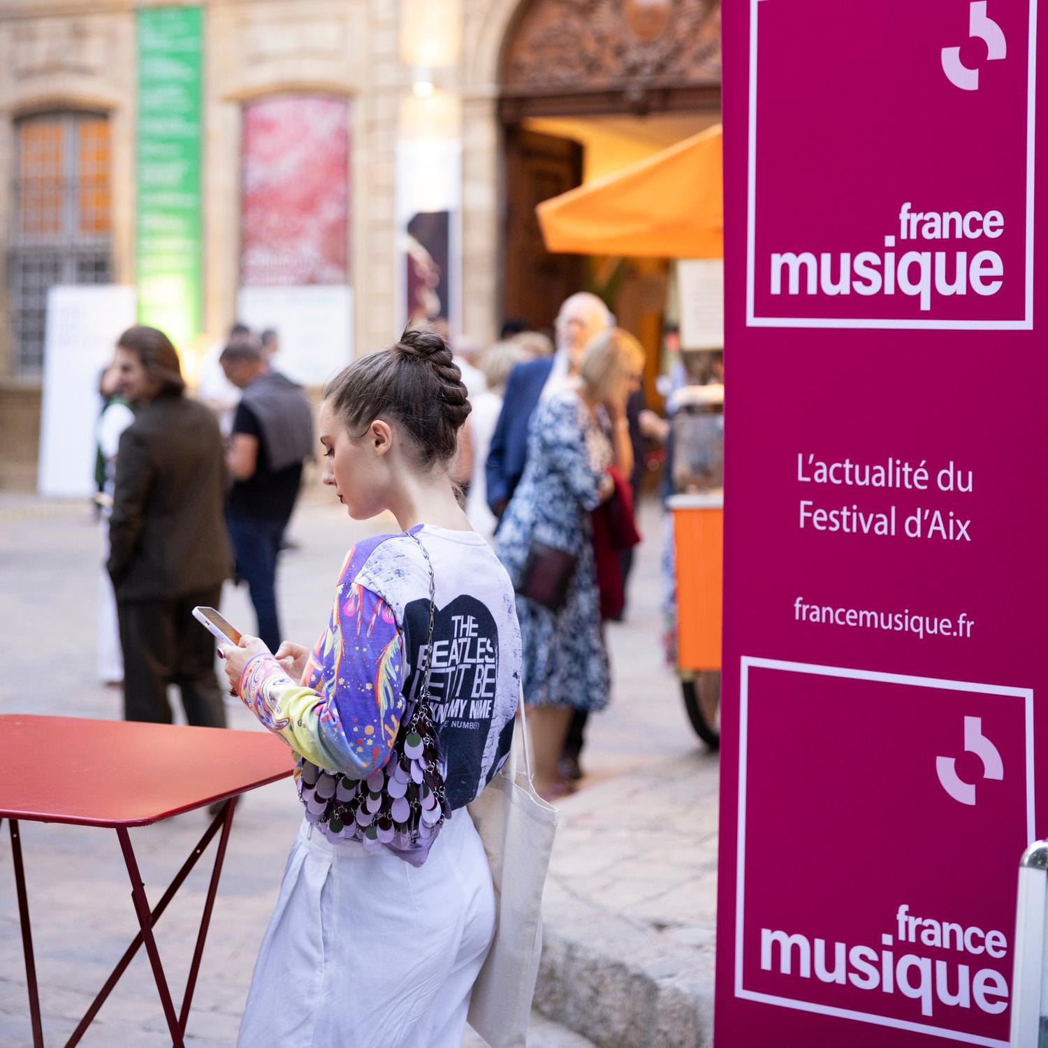 France Musique au Festival d'Aix-en-Provence