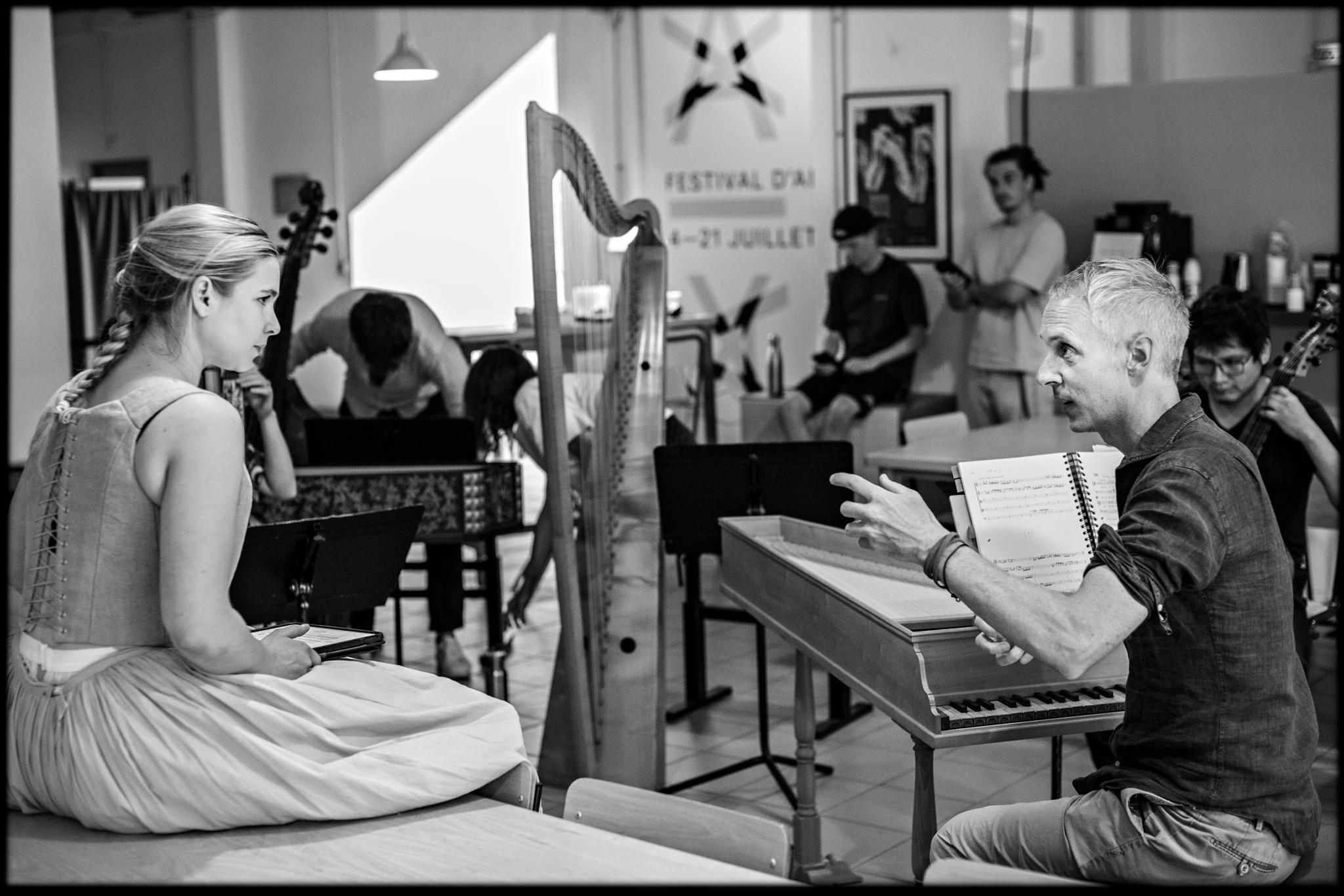 Rehearsals — La Calisto by Cavalli — 2025 Festival d'Aix-en-Provence