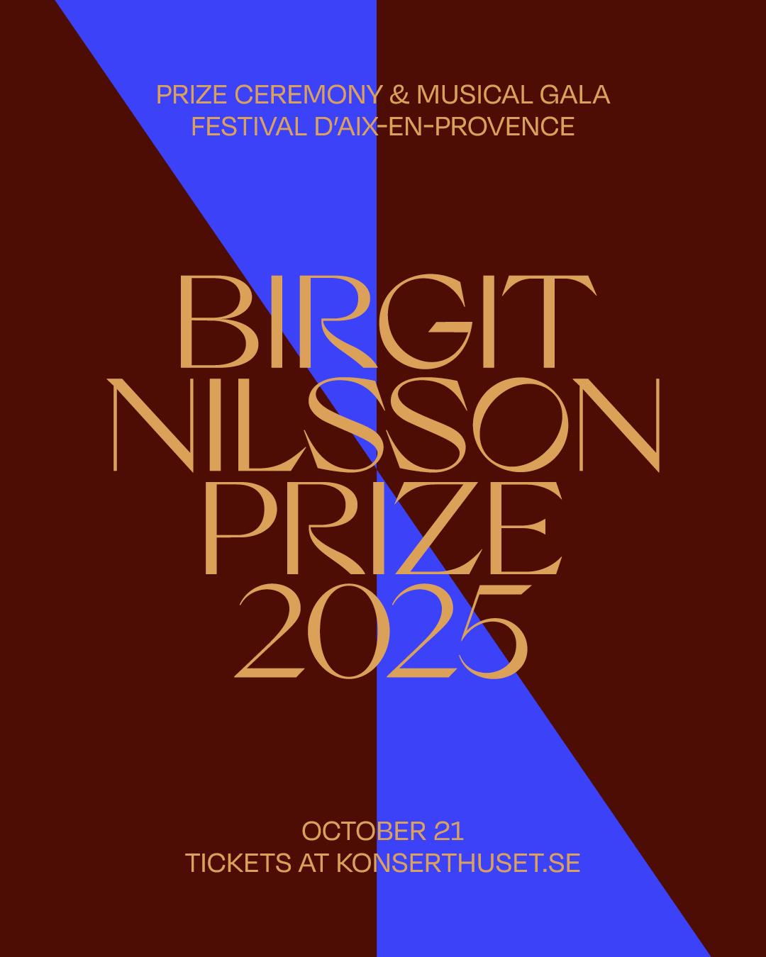 Birgit Nilsson Prize 2025