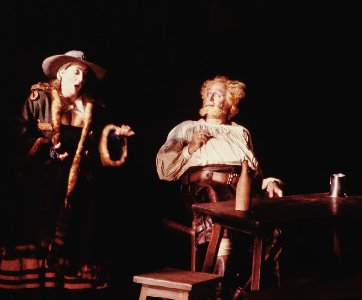 José van Dam en Falstaff, Festival 1987