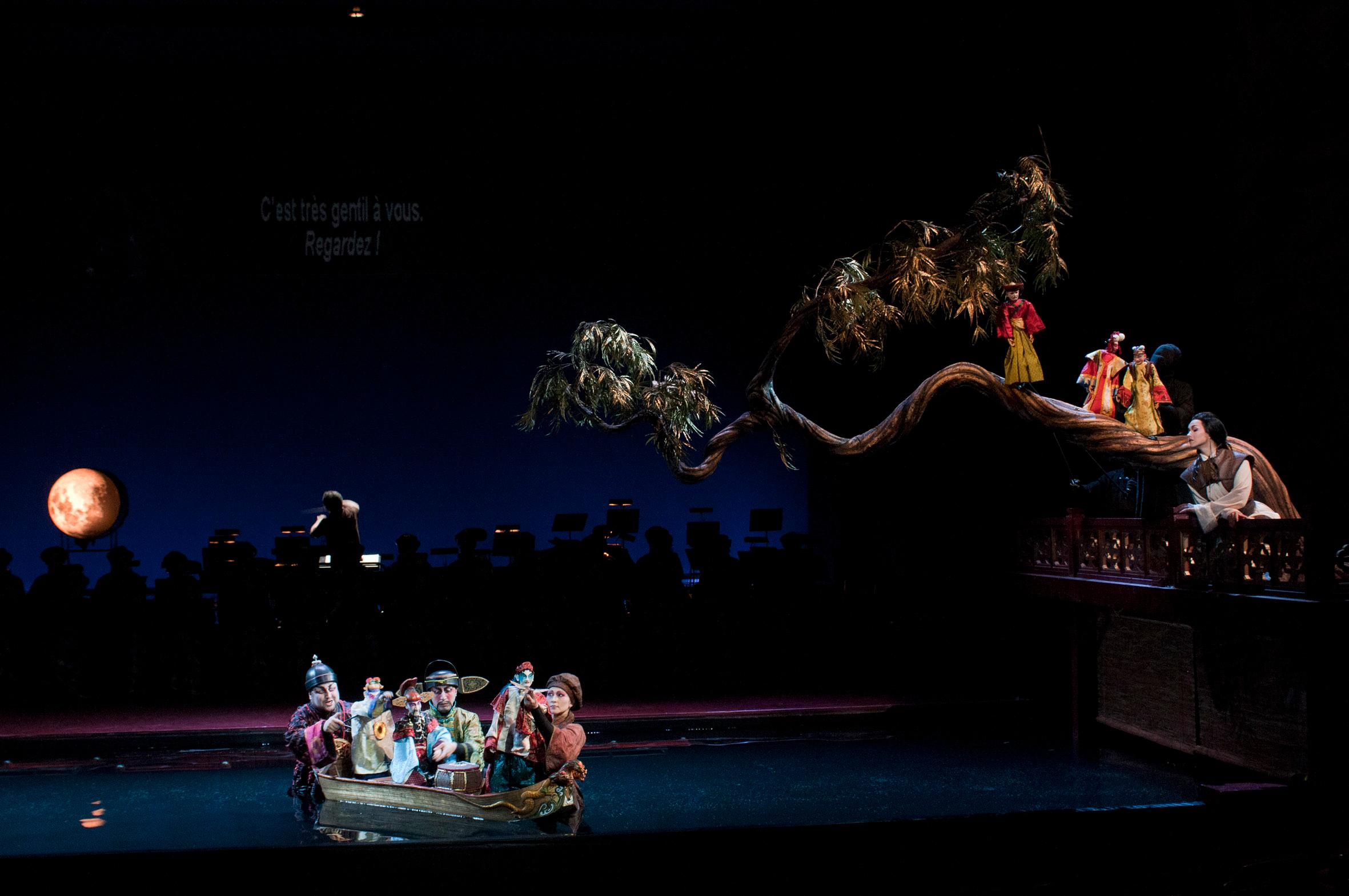 Le Rossignol et autres fables - Festival d'Aix-en-Provence 2010 - mise en scène de Robert Lepage