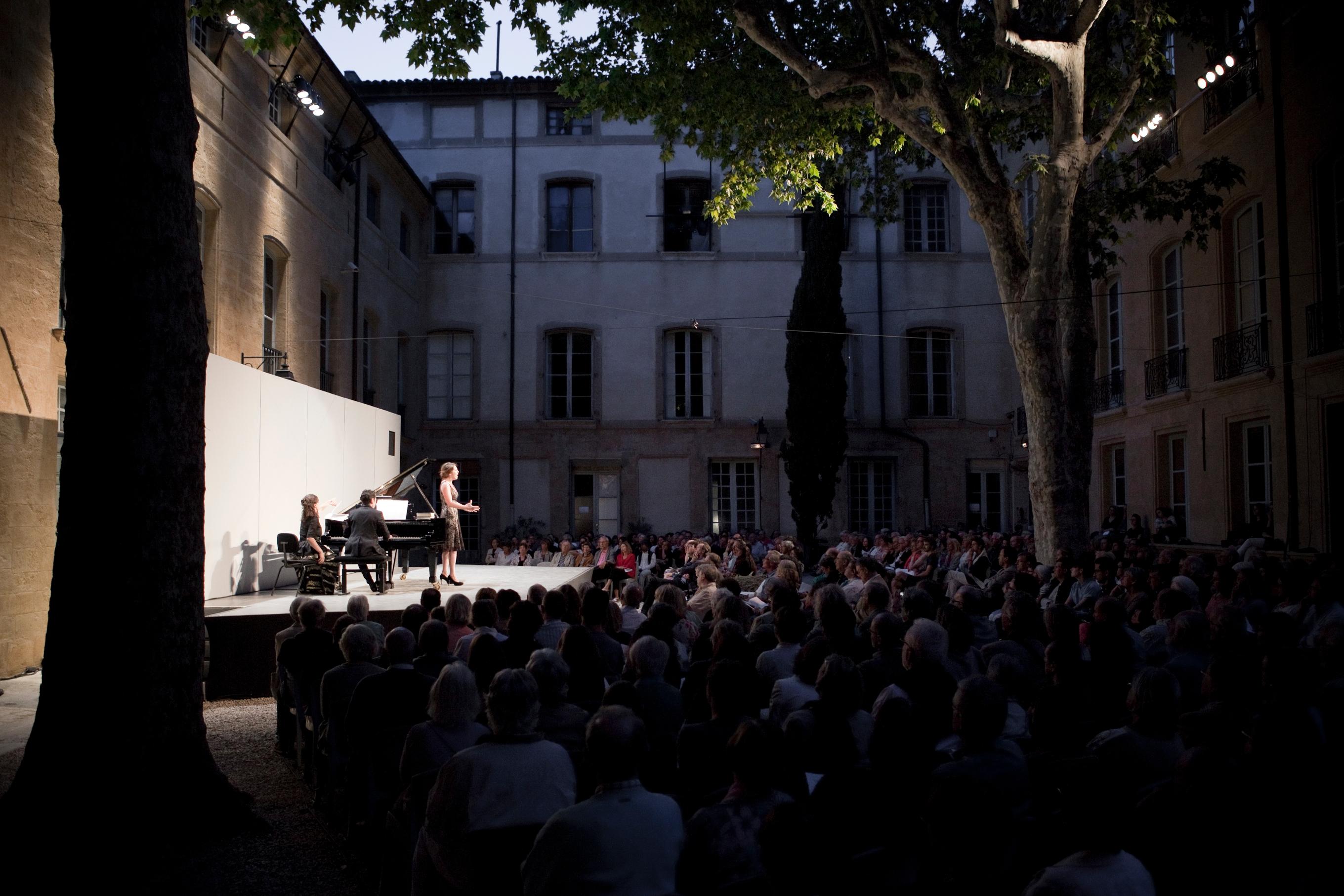 Académie Mozart 2013 Concert à l&#039;Hôtel Maynier d&#039;Oppède