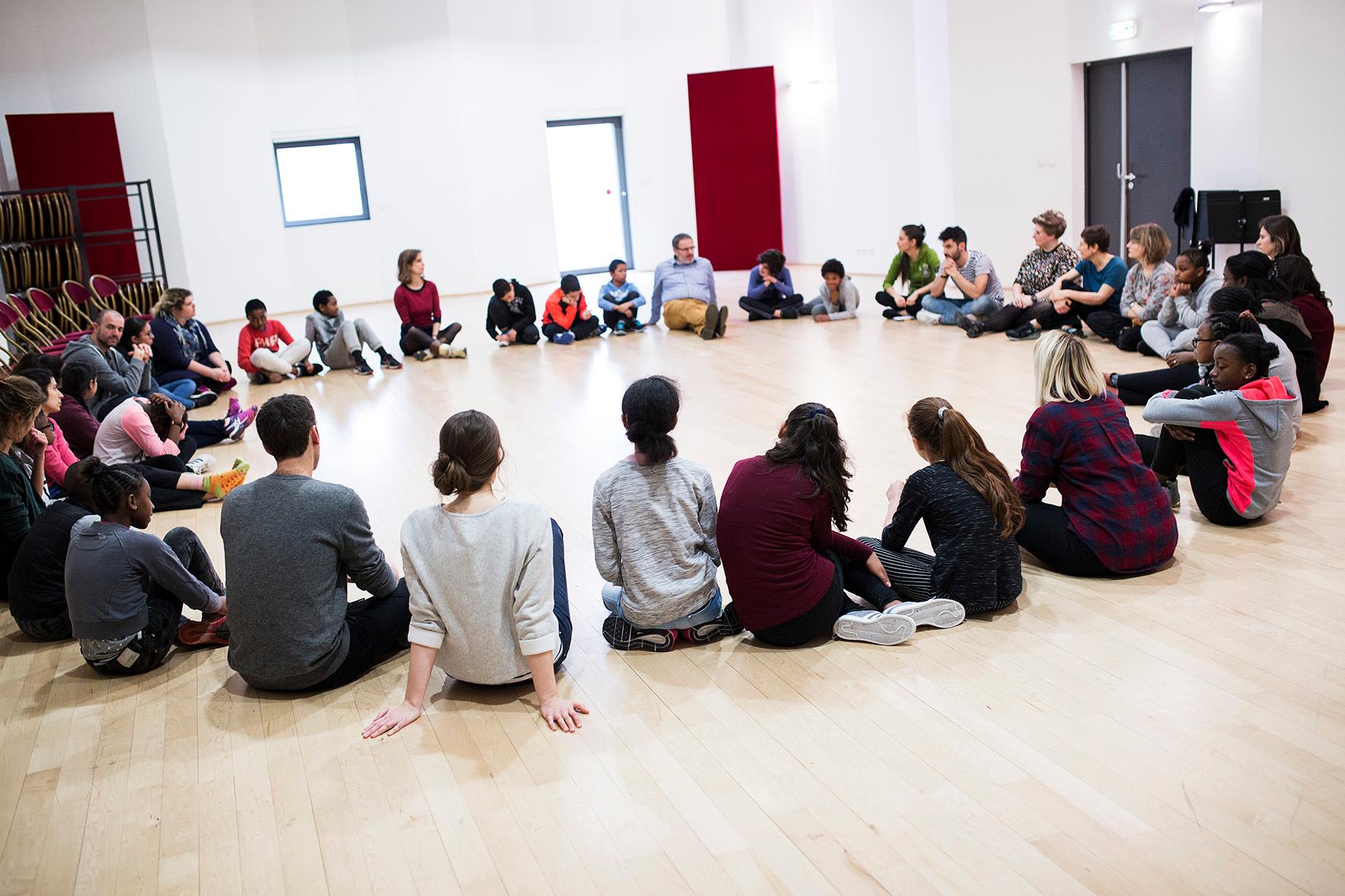 Atelier Chanteurs-relais - Académie du Festival d'Aix dans le cadre d'enoa - Février 2017
