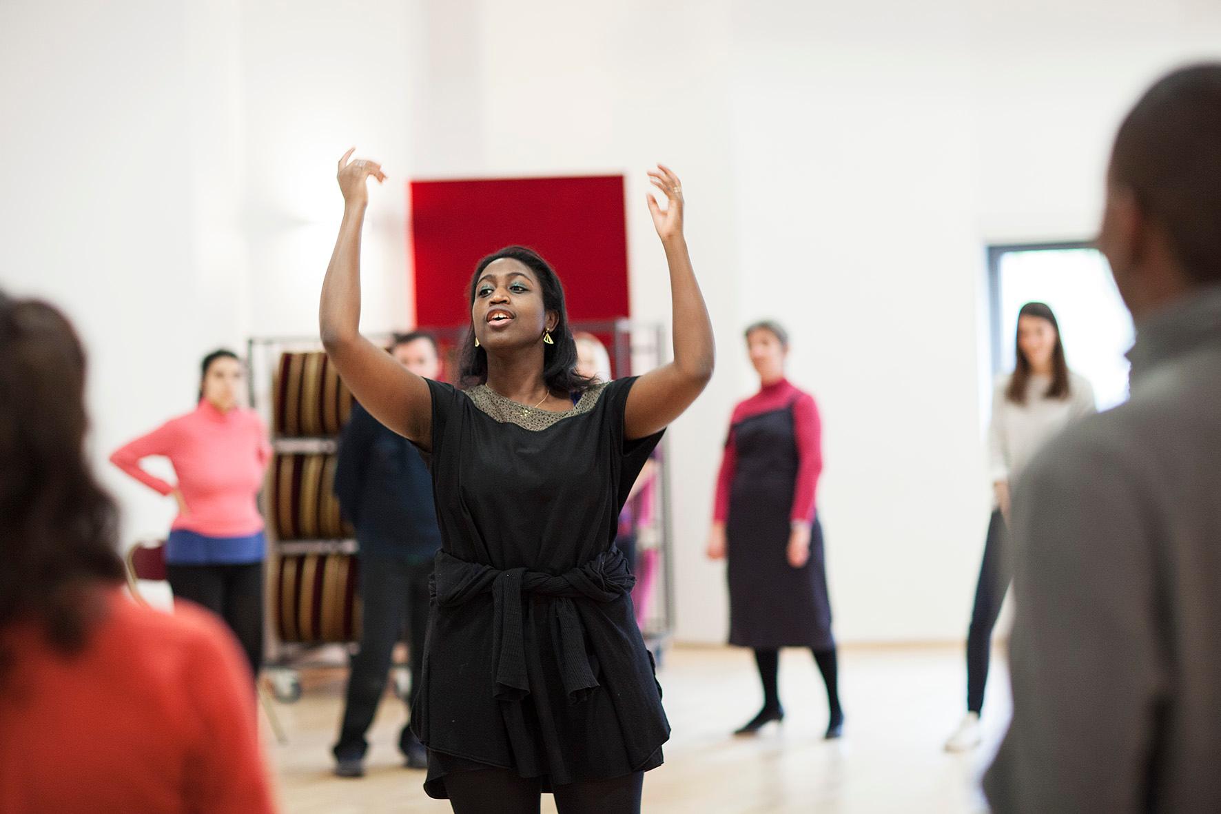Atelier Chanteurs-relais - Académie du Festival d'Aix dans le cadre d'enoa - Février 2017