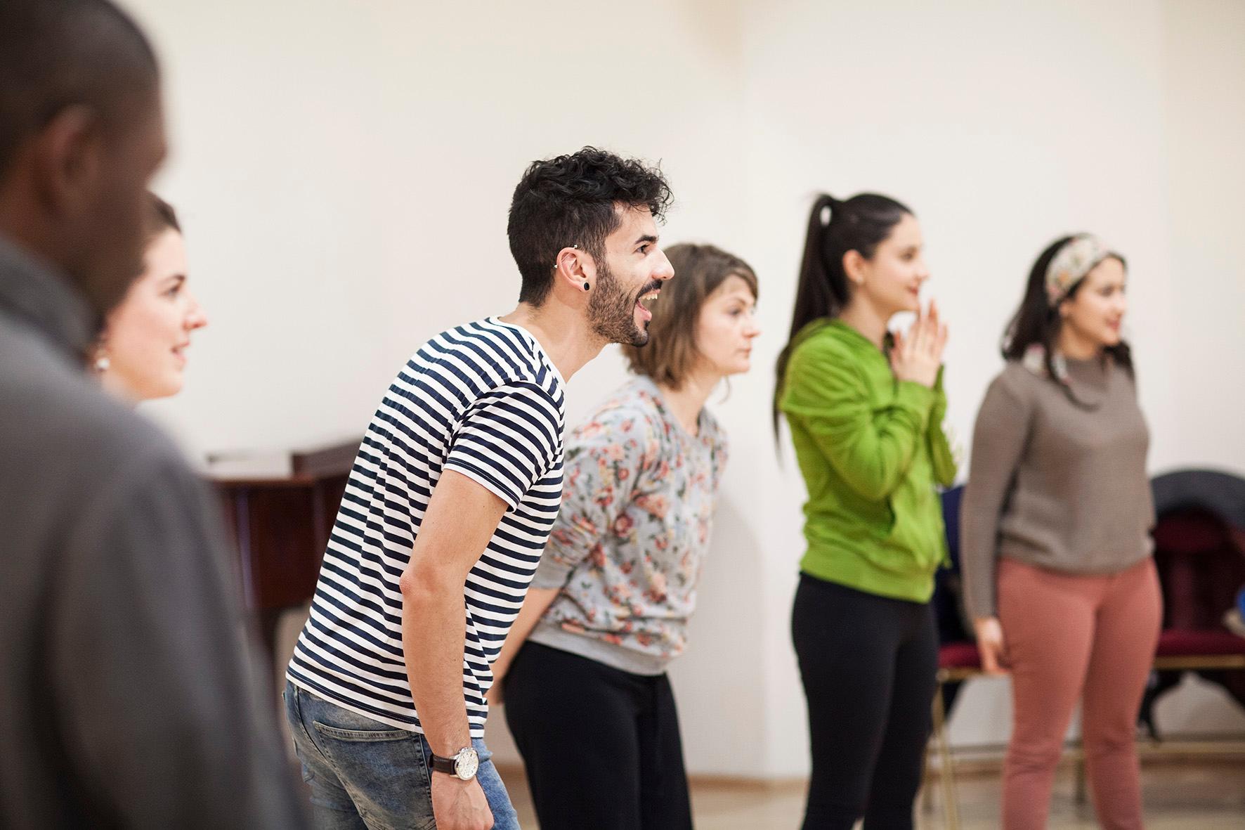 Atelier Chanteurs-relais - Académie du Festival d'Aix dans le cadre d'enoa - Février 2017