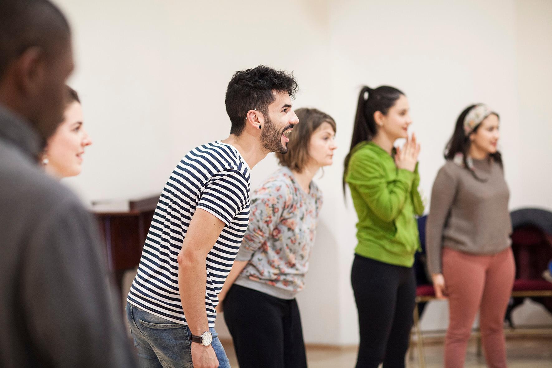 Atelier Chanteurs-relais - Académie du Festival d&#039;Aix dans le cadre d&#039;enoa - Février 2017