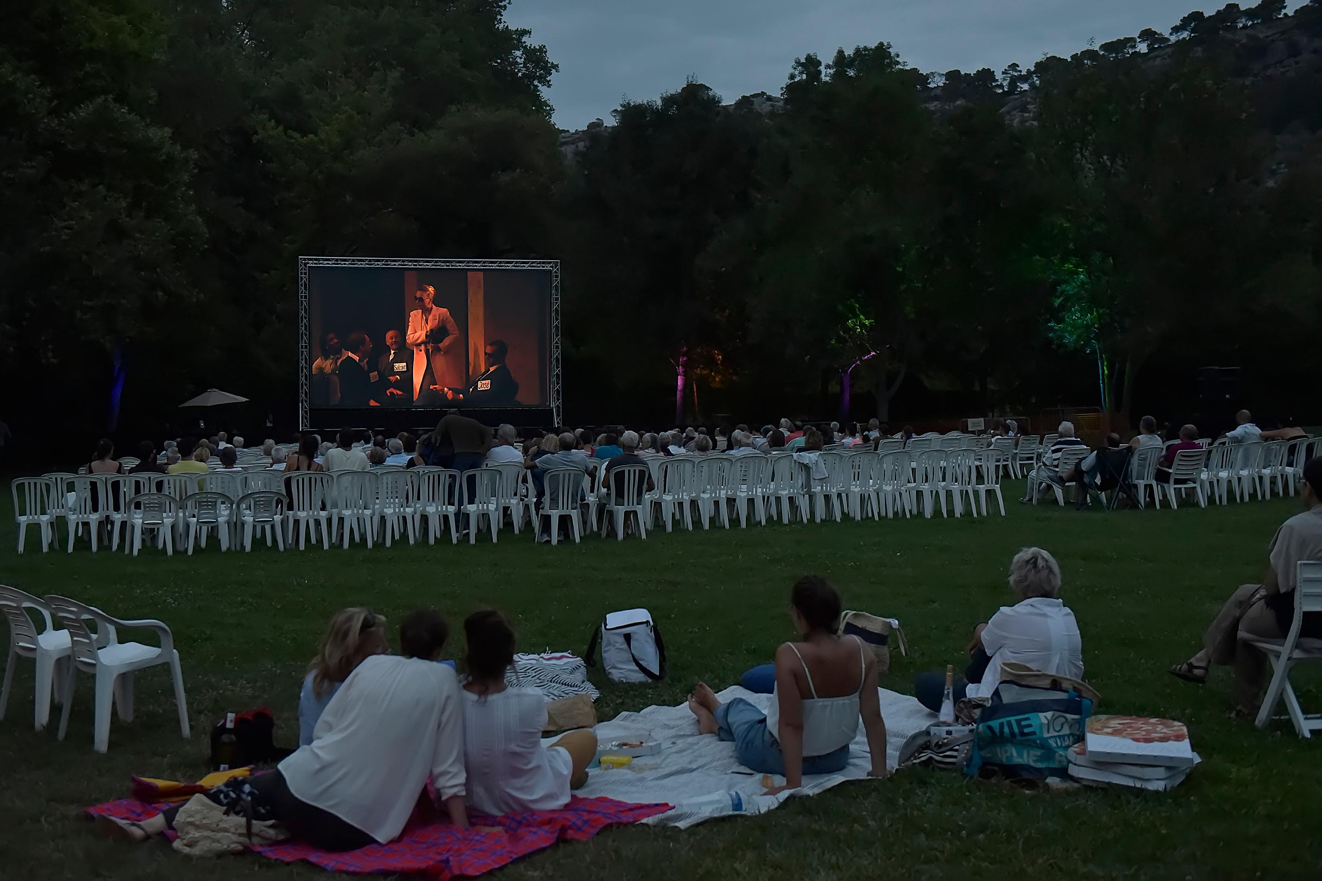 Projection sur grand écran