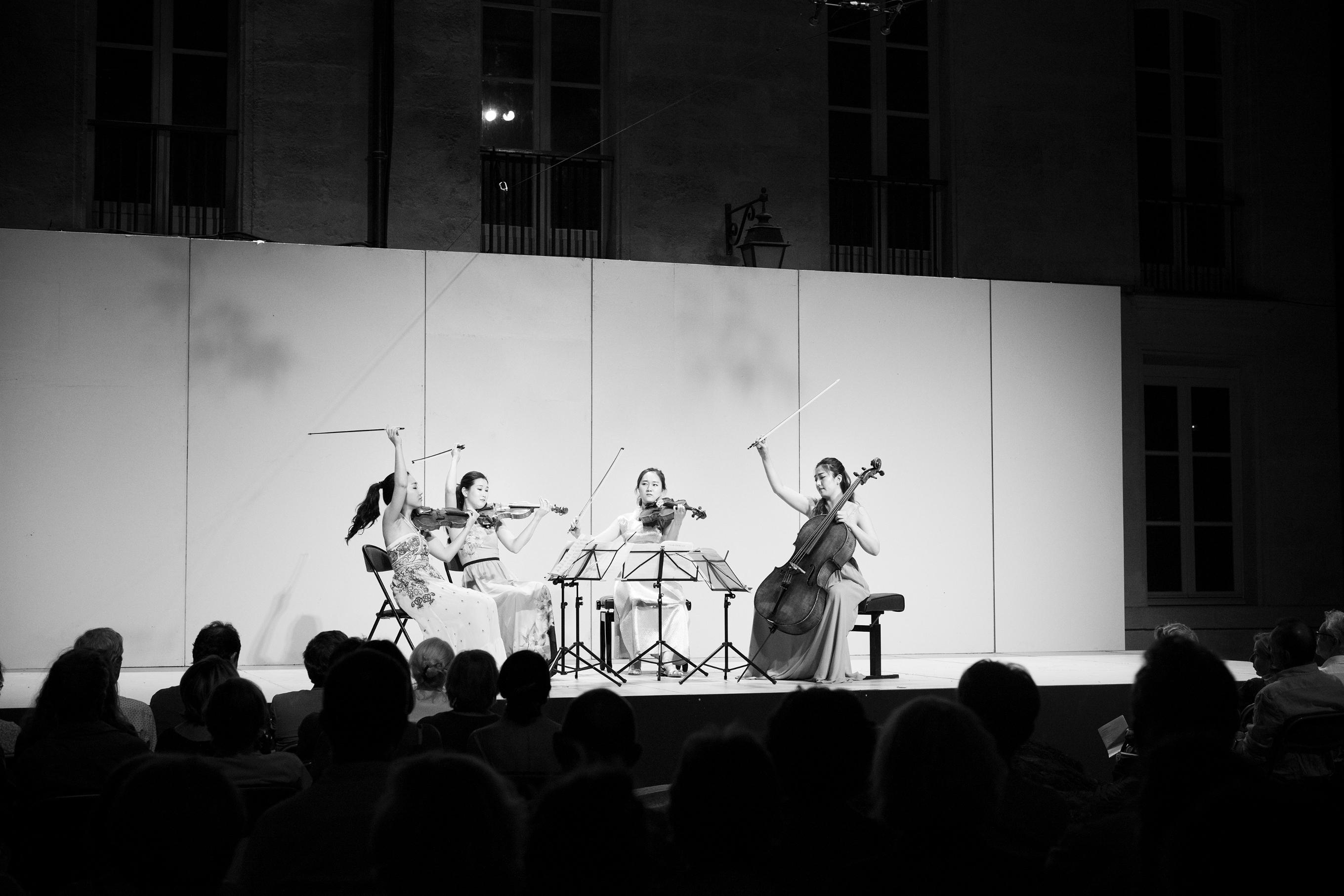 Concert de la résidence de chant de l’Académie à l’Hôtel Maynier d’Oppède - 2021