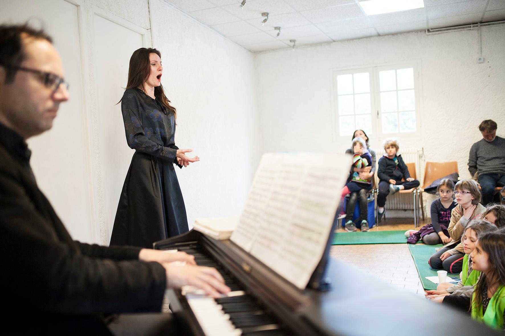 Journée découverte de l'opéra, 10 mai 2017 - Making Op' avec Blerta Zhegu et Frédéric Isoletta