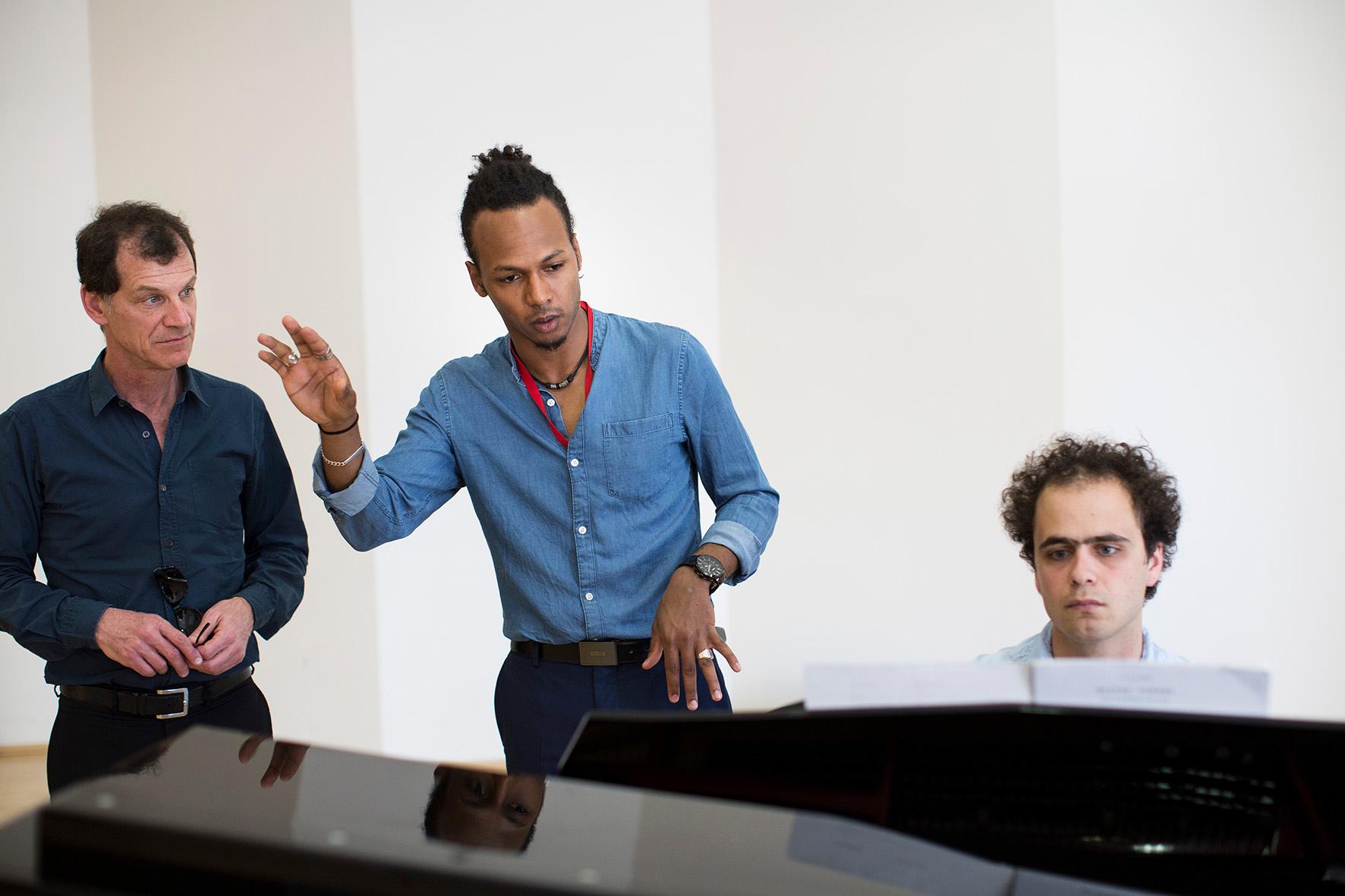 Master class Jeff Cohen - Résidence Mélodie & Création - Académie 2016