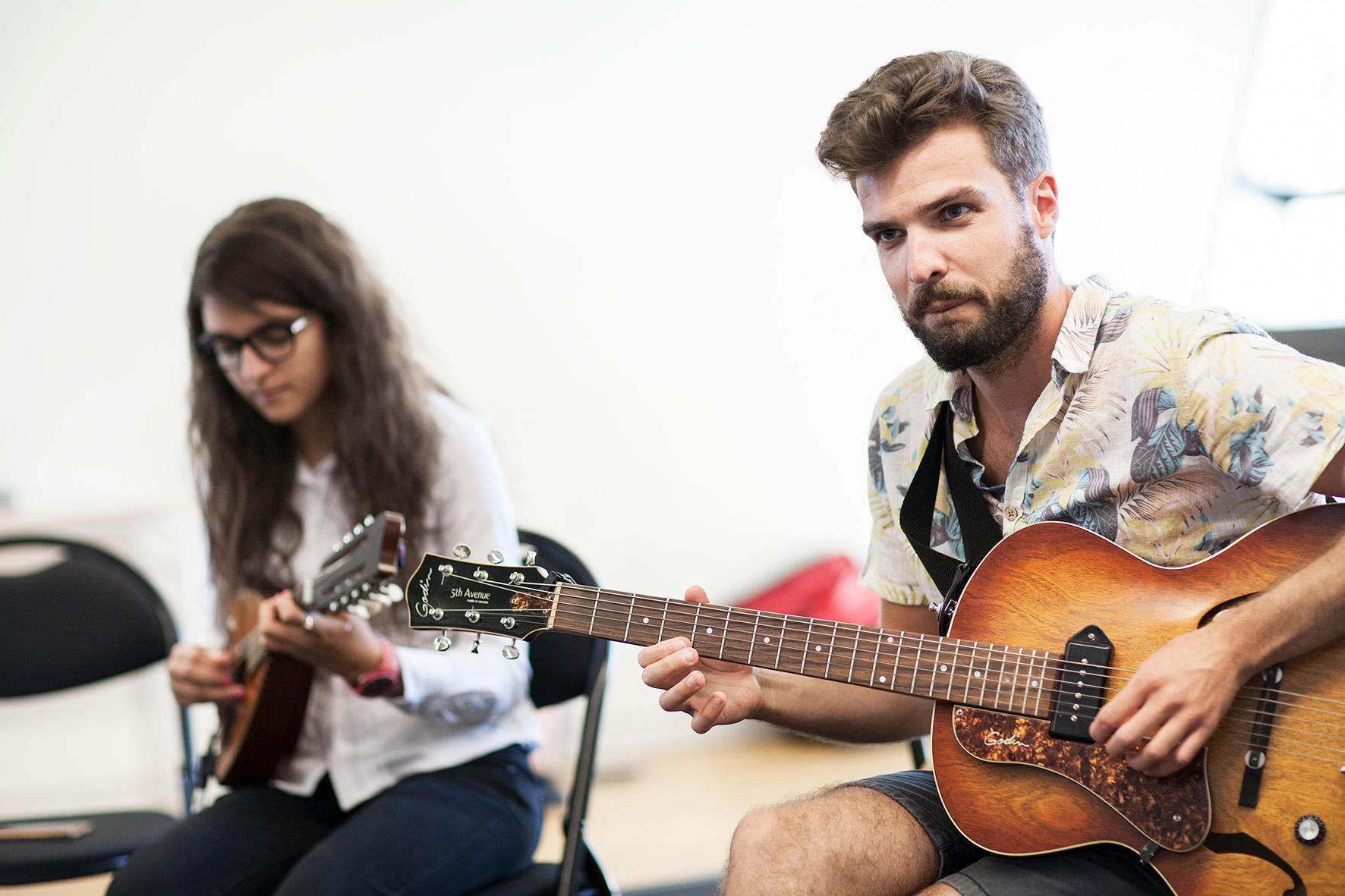 Répétition session interculturelle de l'Orchestre des Jeunes de la Méditerranée, Académie 2016
