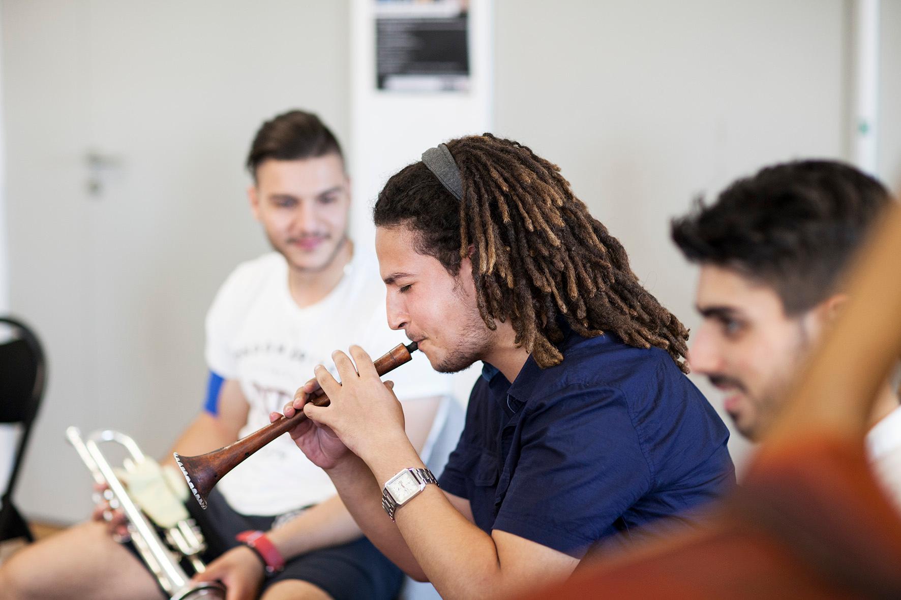 Répétition session interculturelle de l'Orchestre des Jeunes de la Méditerranée, Académie 2016