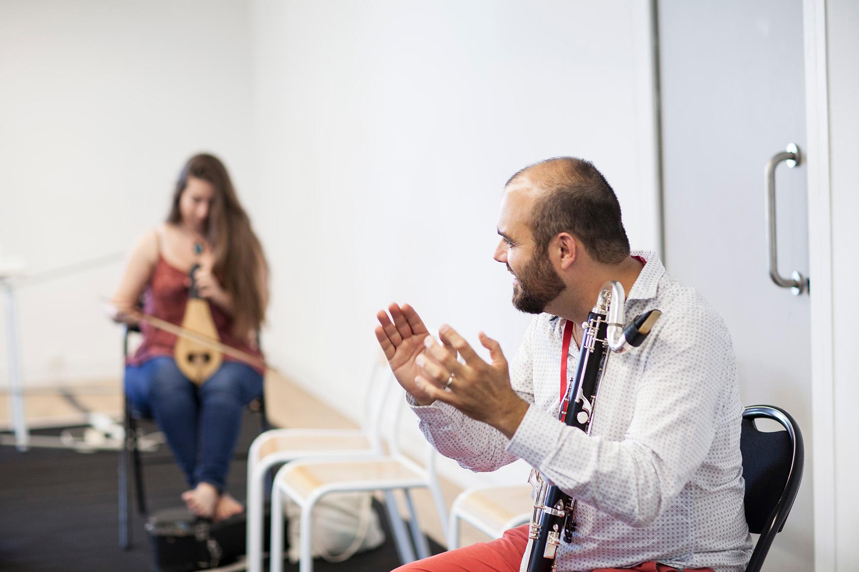 Répétition session interculturelle de l'Orchestre des Jeunes de la Méditerranée, Académie 2016