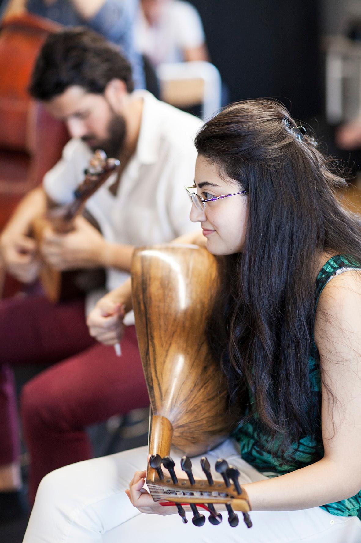 Répétition session interculturelle de l'Orchestre des Jeunes de la Méditerranée, Académie 2016