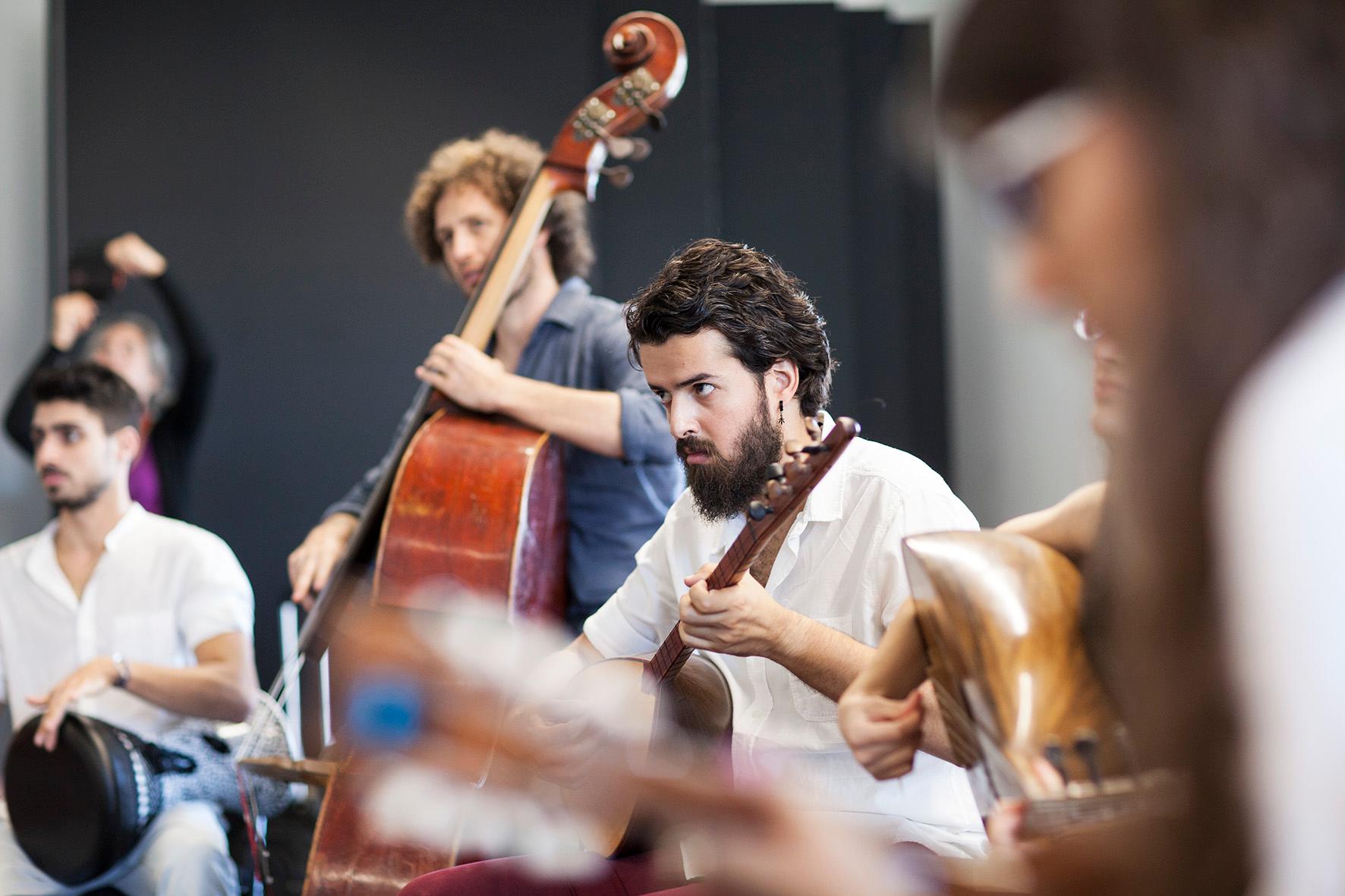 Répétition session interculturelle de l'Orchestre des Jeunes de la Méditerranée, Académie 2016