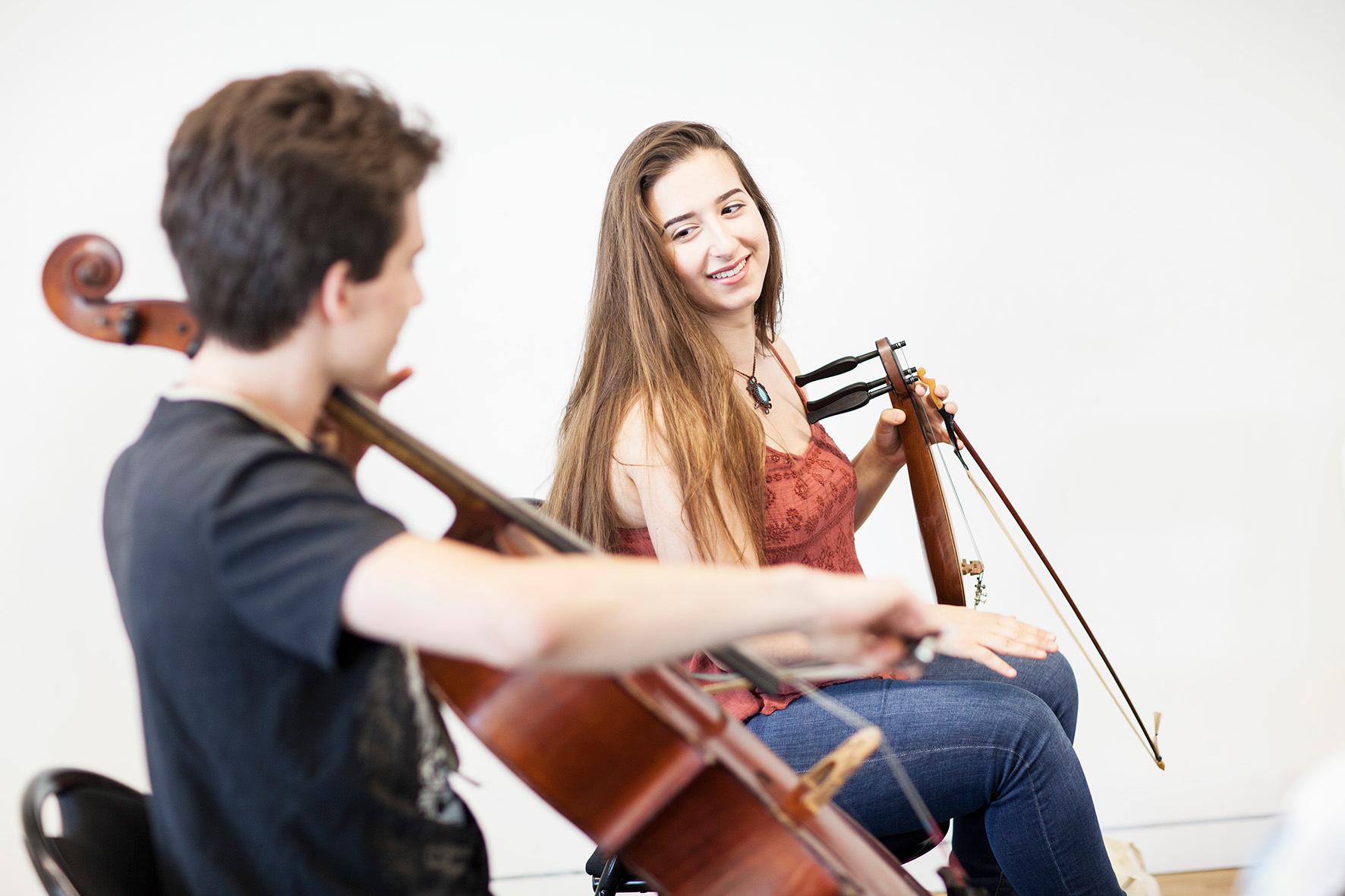 Répétition session interculturelle de l'Orchestre des Jeunes de la Méditerranée, Académie 2016