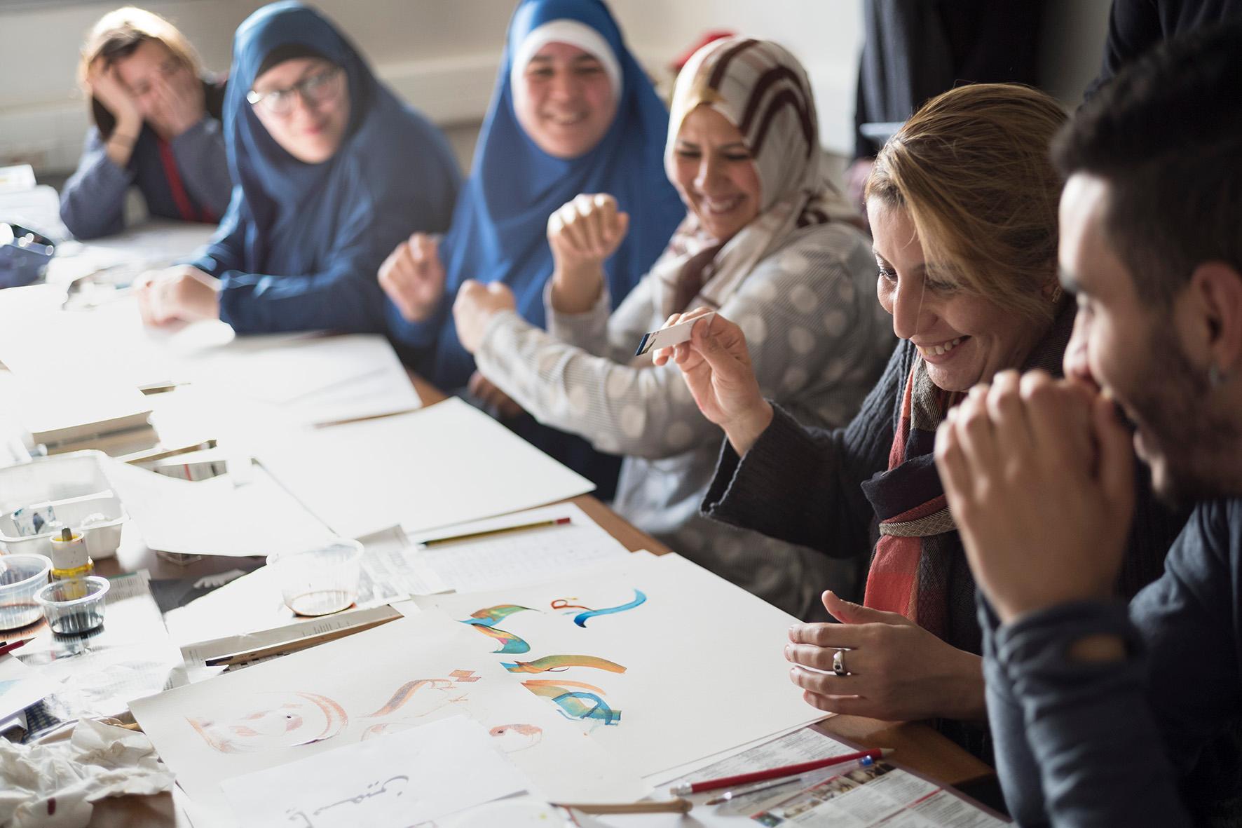 Journée Orfeo & Majnun à la médiathèque de Gardanne © Vincent Beaume