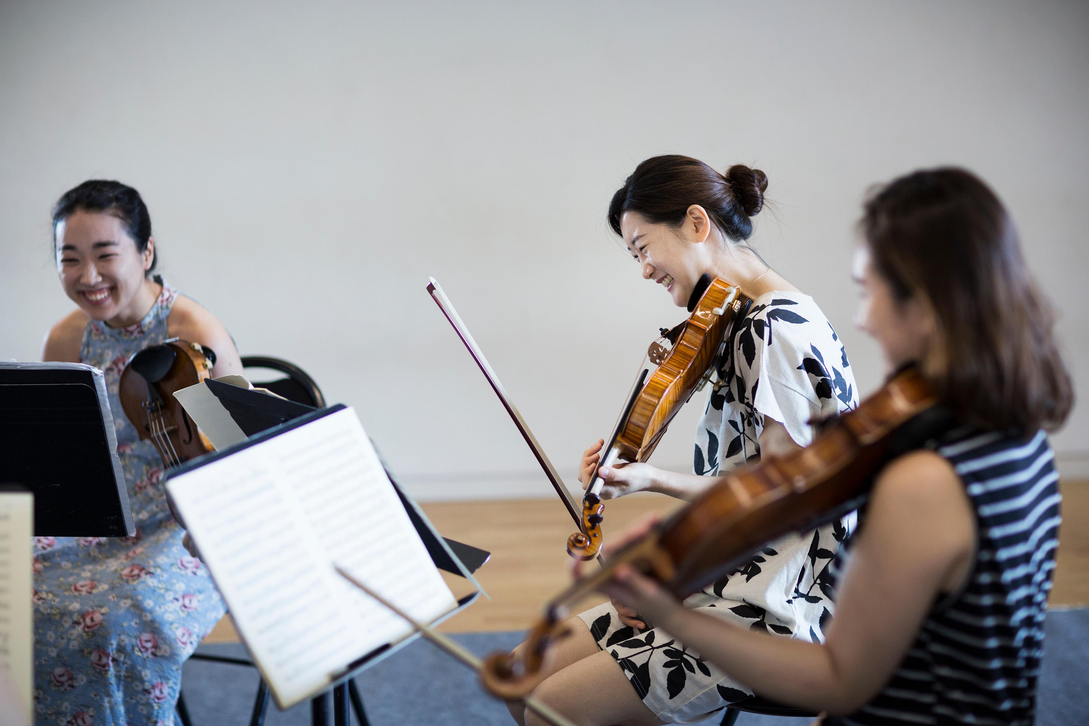 Master class d'András Keller avec le Quatuor Esmé (Lauréat HSBC 2018) - Festival d’Aix 2018